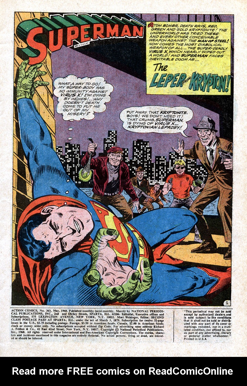 Read online Action Comics (1938) comic -  Issue #363 - 3