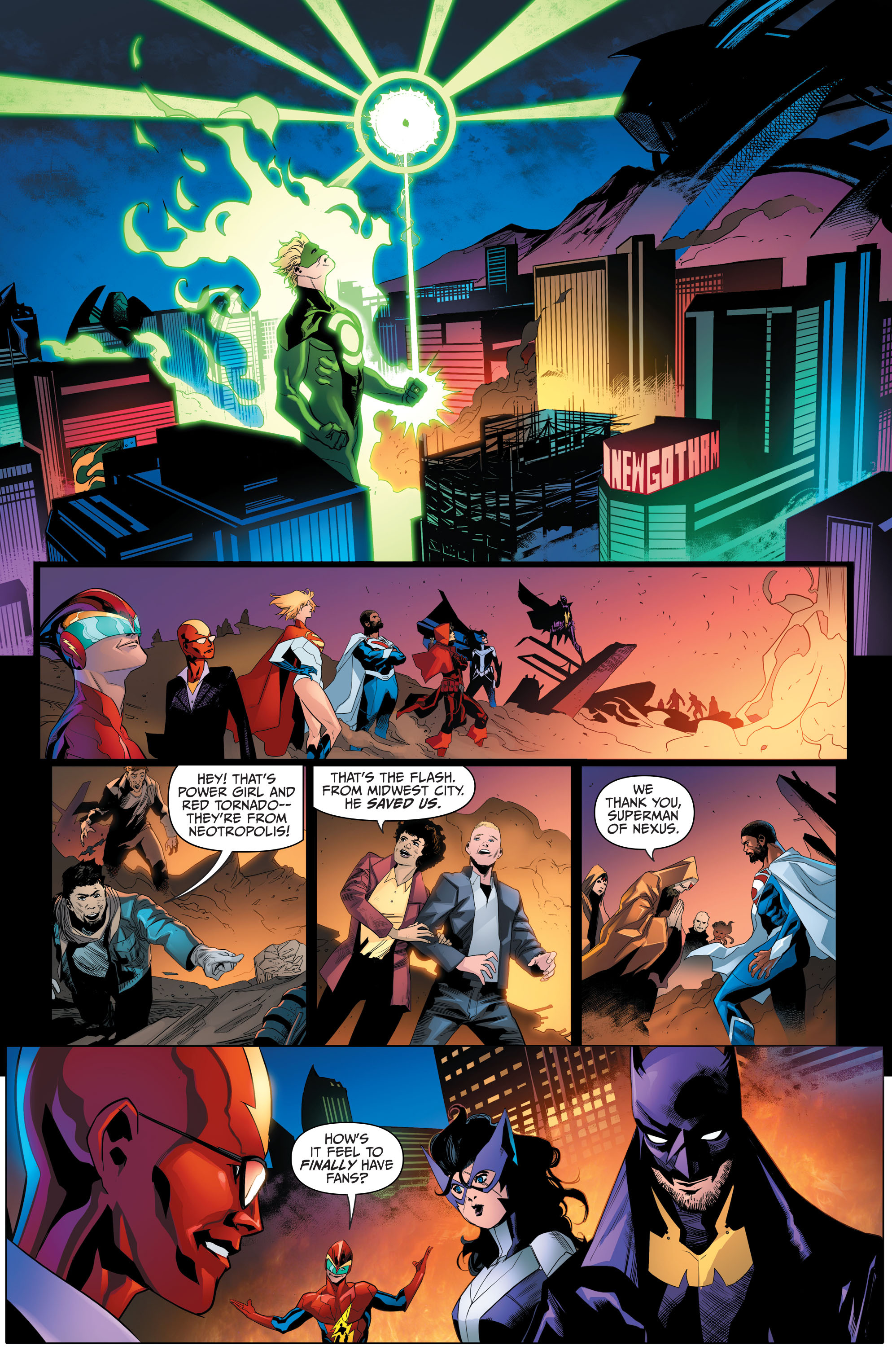 Read online Earth 2: Society comic -  Issue #7 - 21