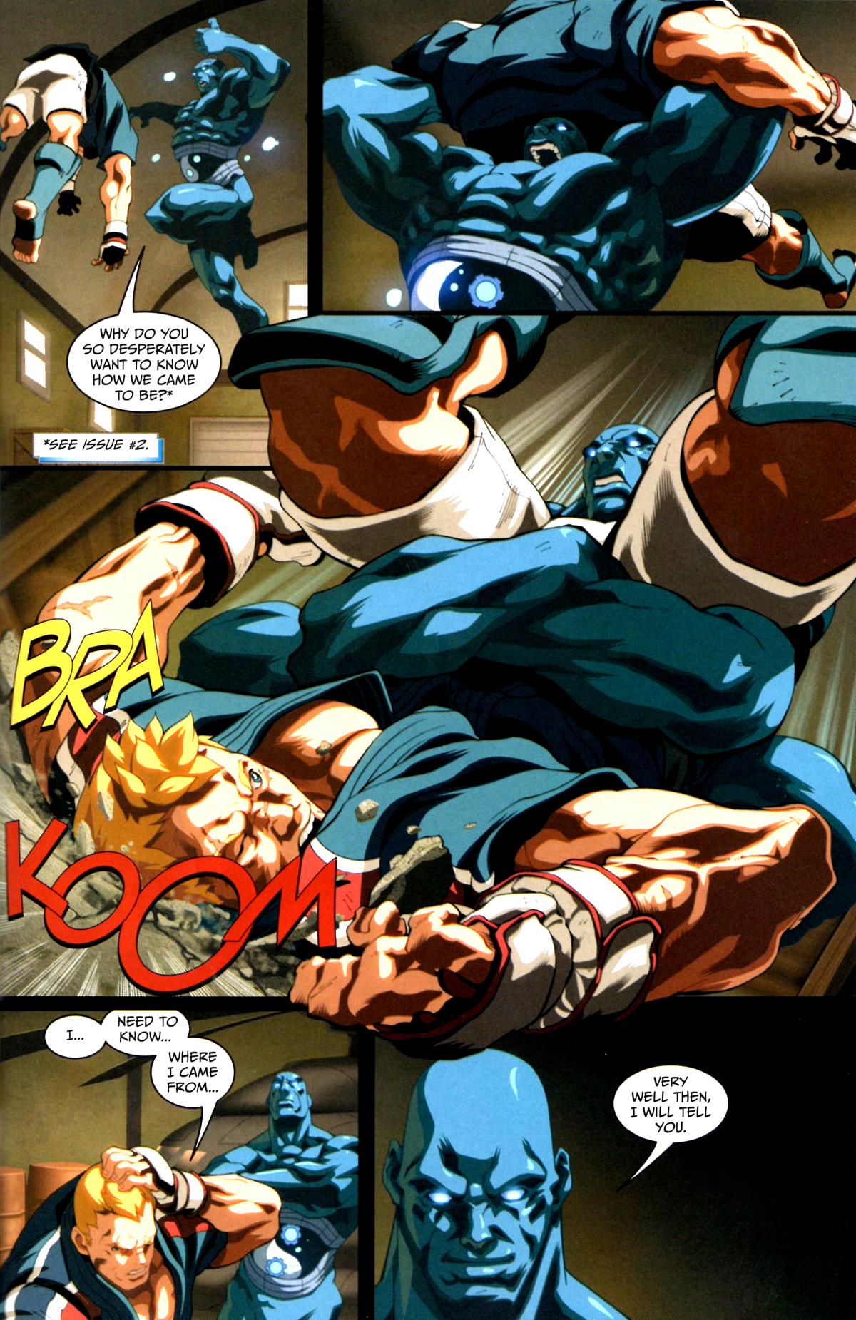 Read online Street Fighter IV comic -  Issue #4 - 5