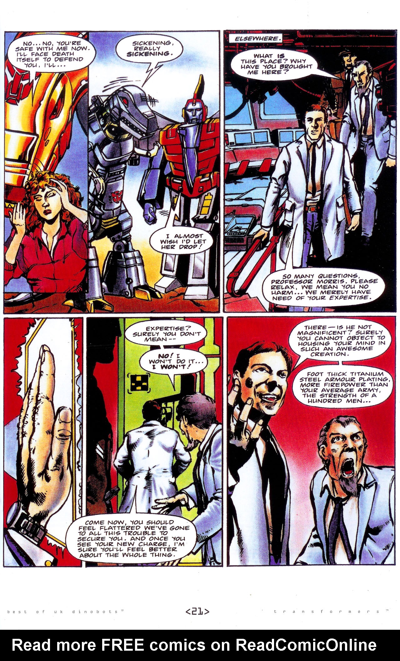 Read online The Transformers: Best of UK: Dinobots comic -  Issue #4 - 24