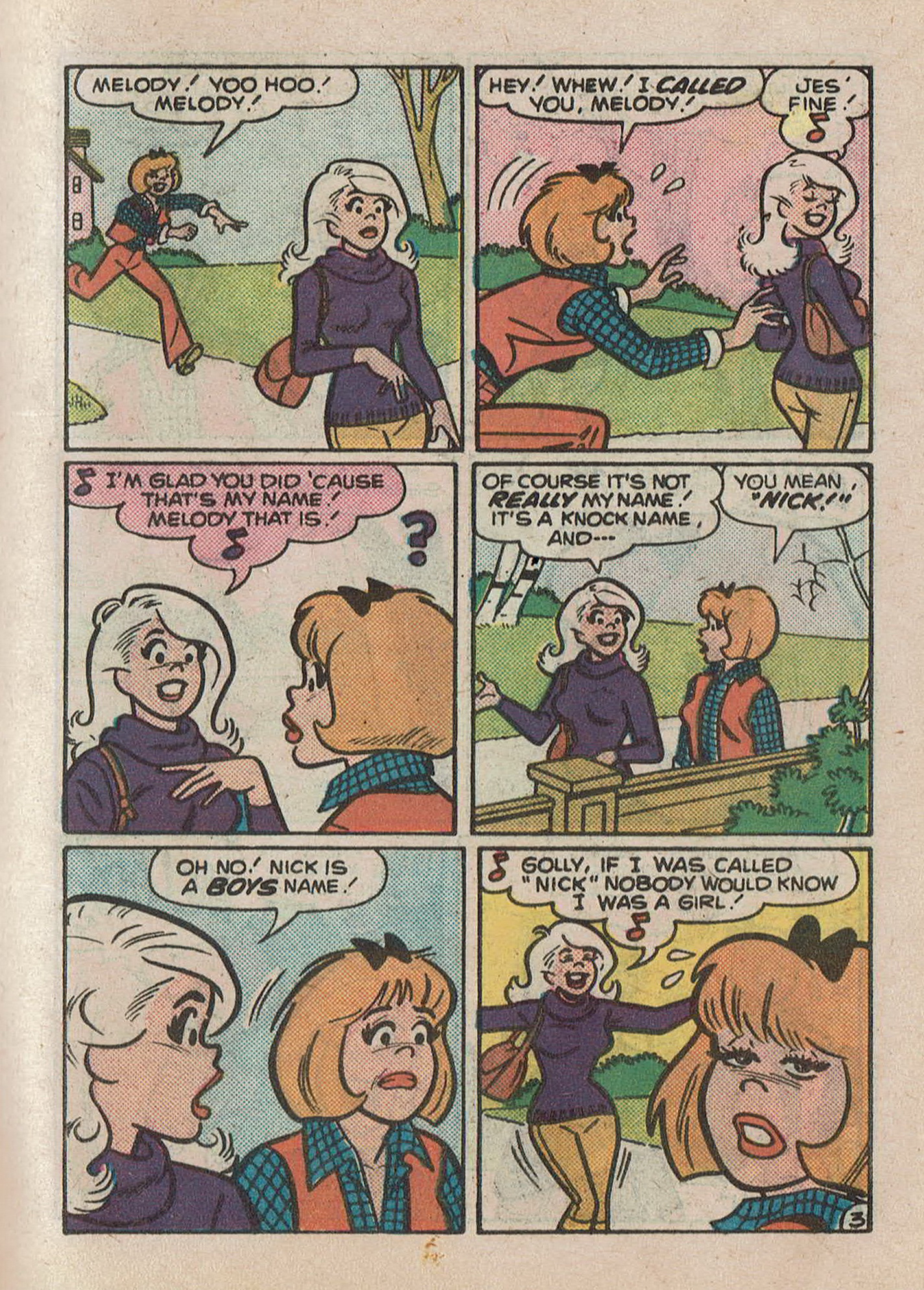Read online Betty and Veronica Digest Magazine comic -  Issue #31 - 31