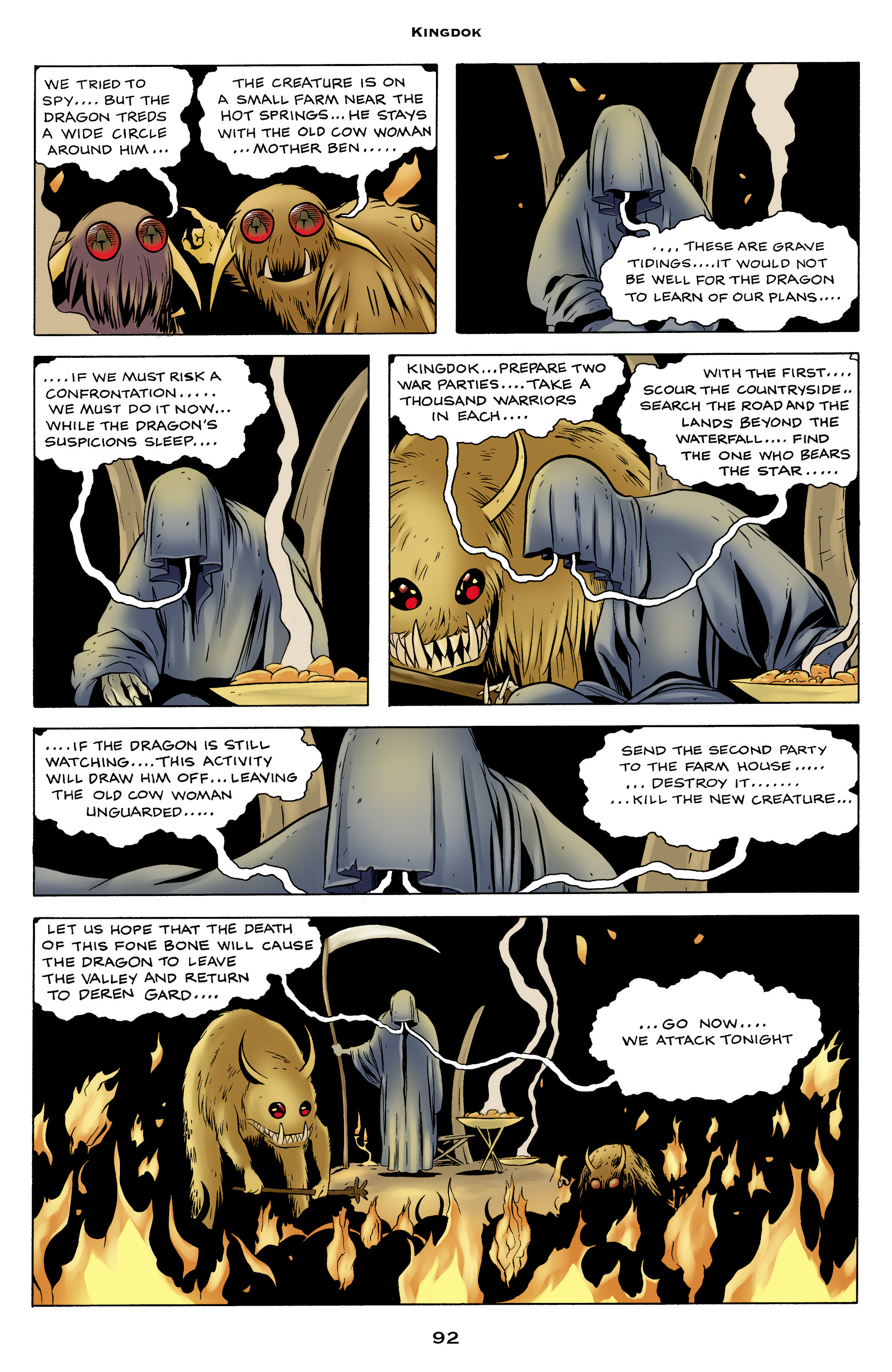 Read online Bone: Out From Boneville comic -  Issue # TPB - 92