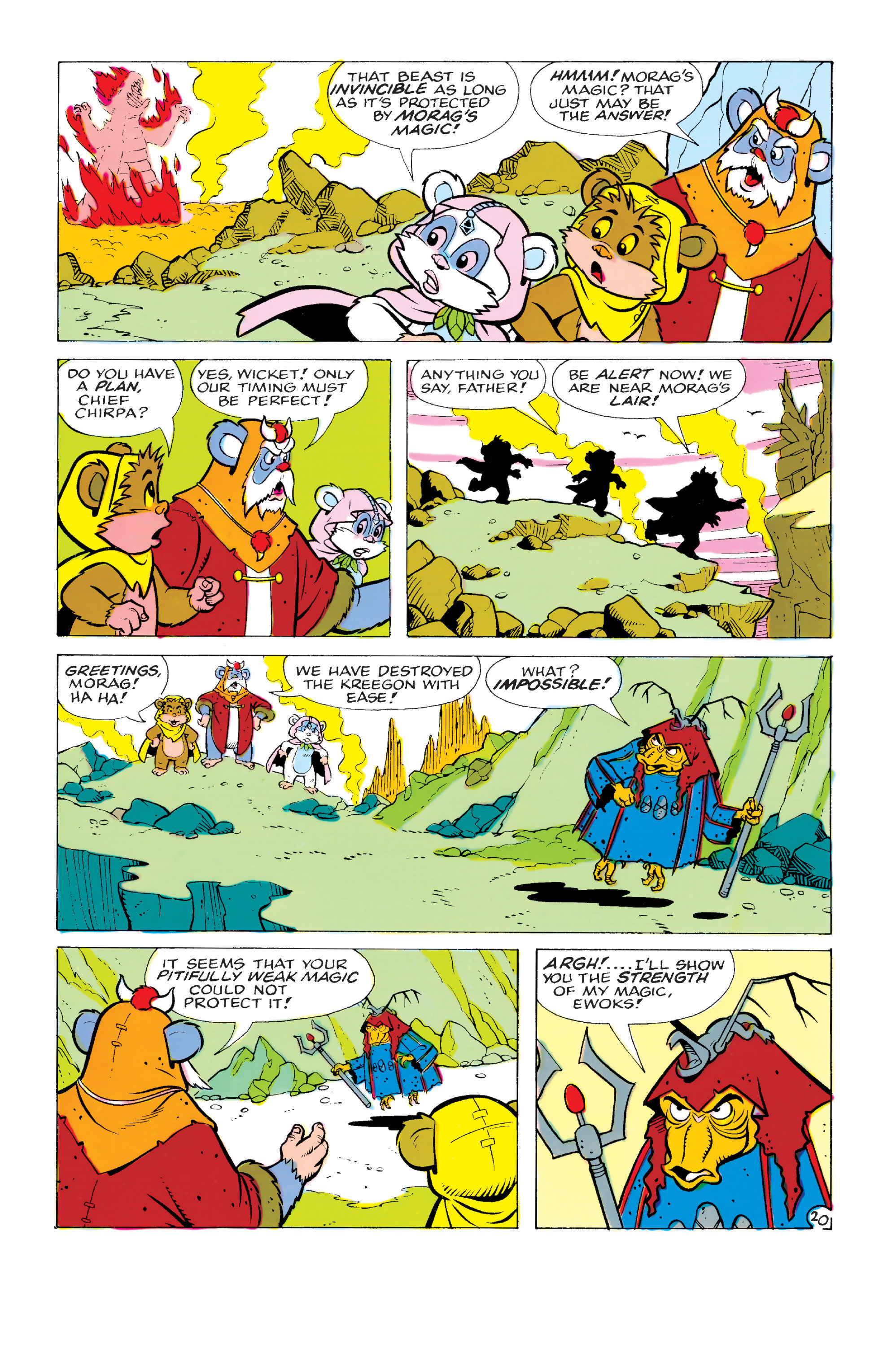 Read online Ewoks comic -  Issue #8 - 21