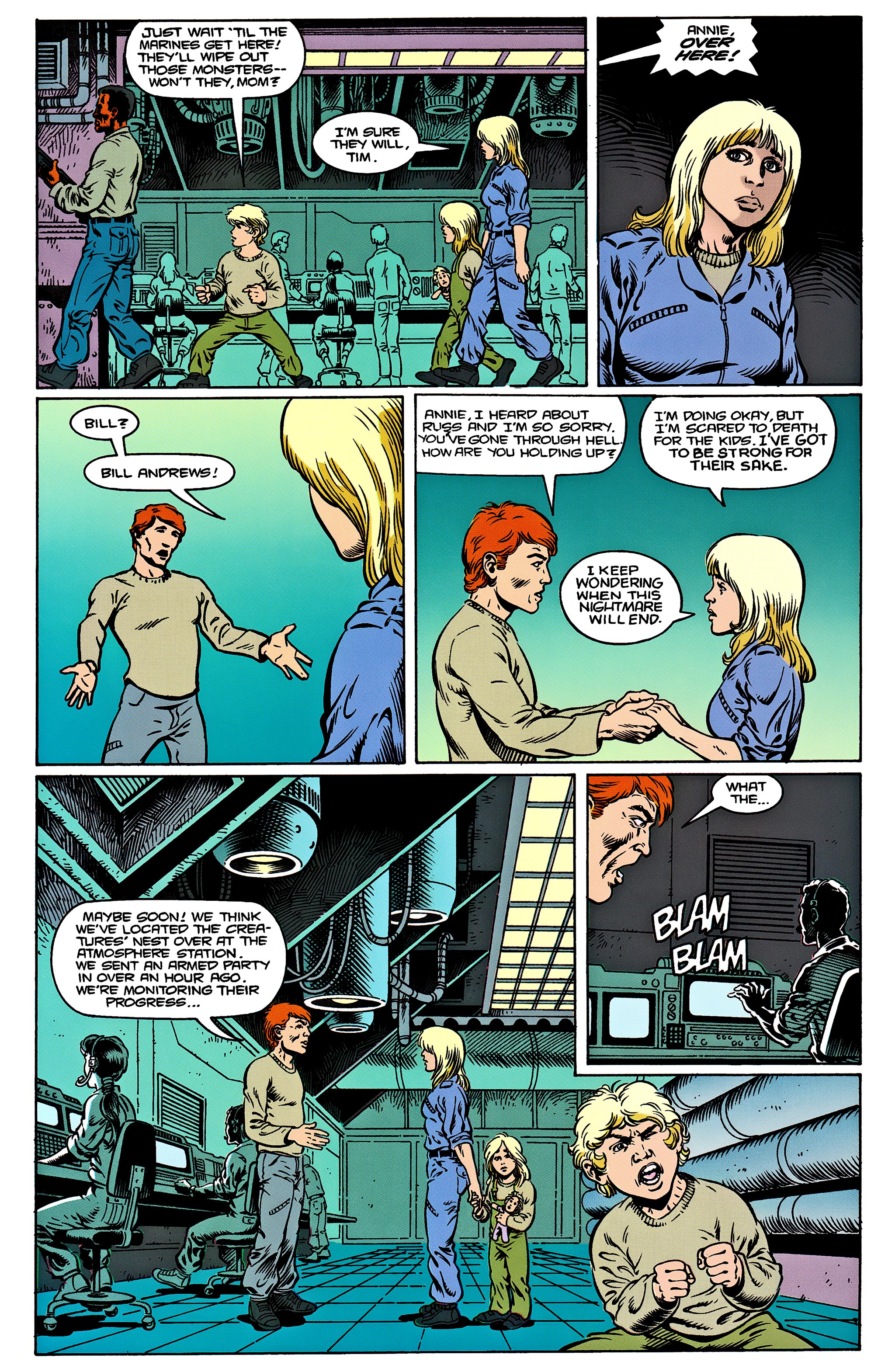 Read online Aliens: Newt's Tale comic -  Issue #1 - 23