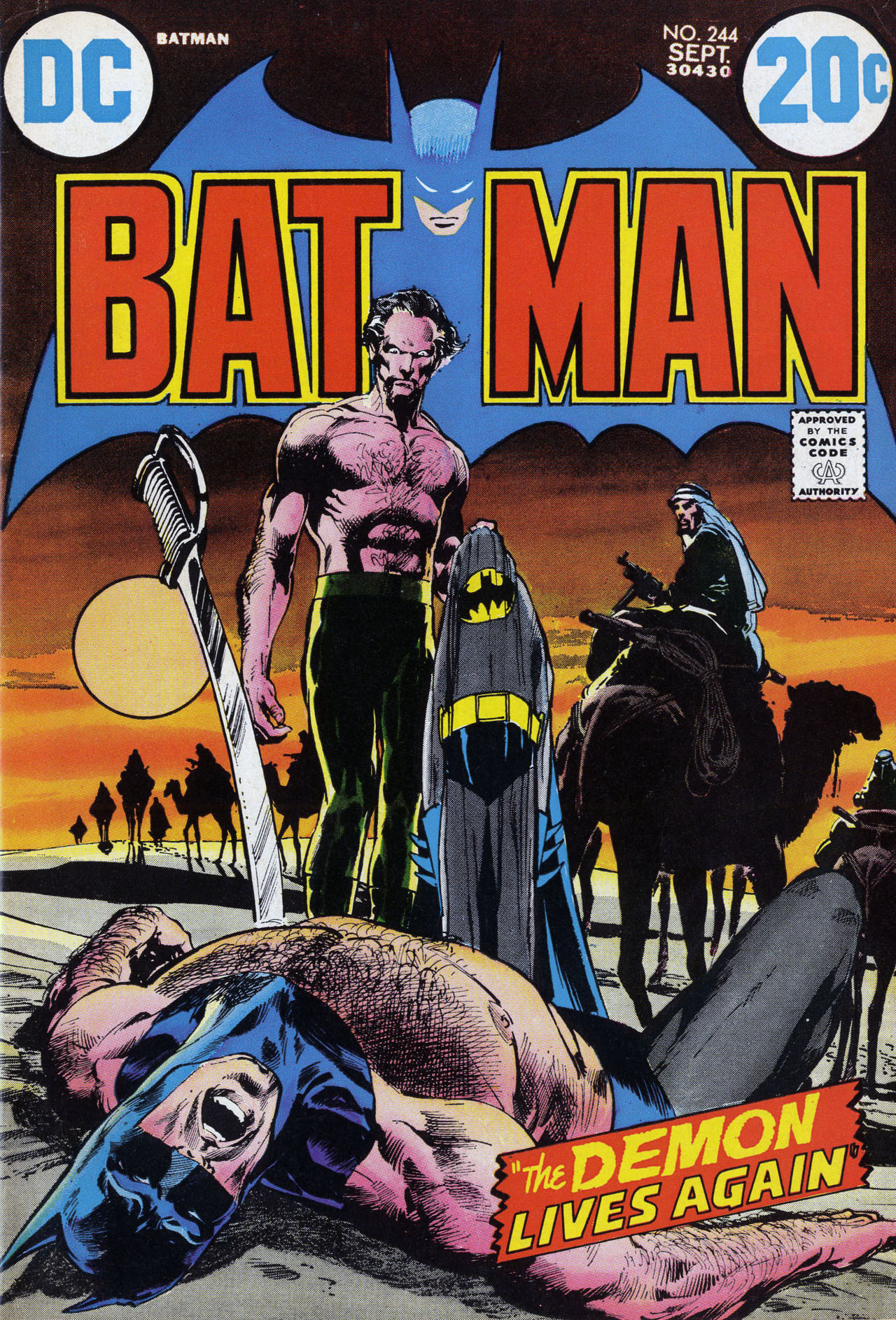 Read online Batman (1940) comic -  Issue #244 - 1