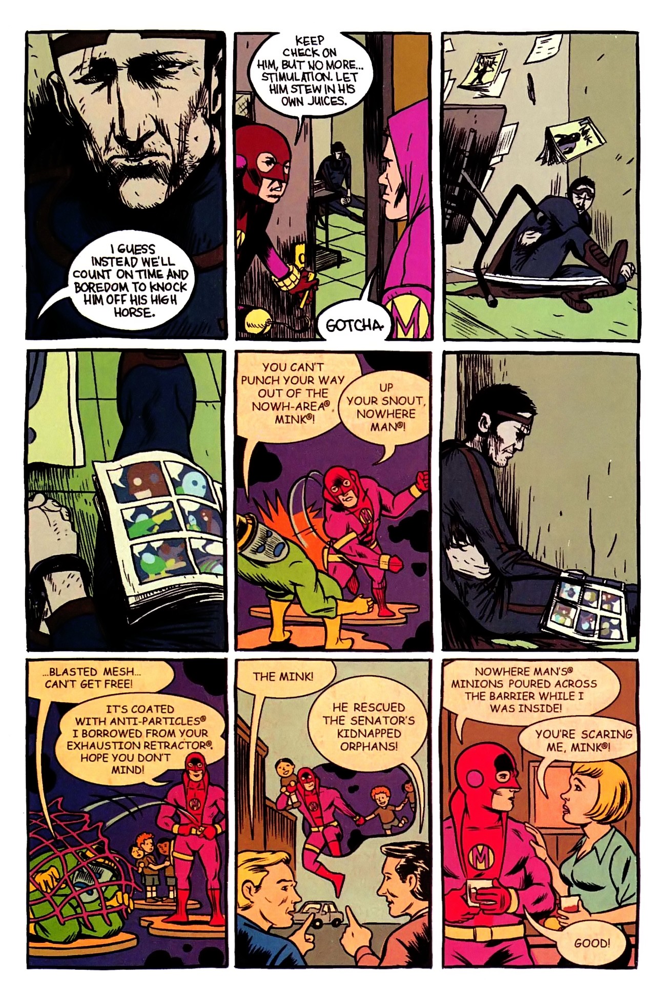 Read online Omega: The Unknown (2007) comic -  Issue #6 - 8