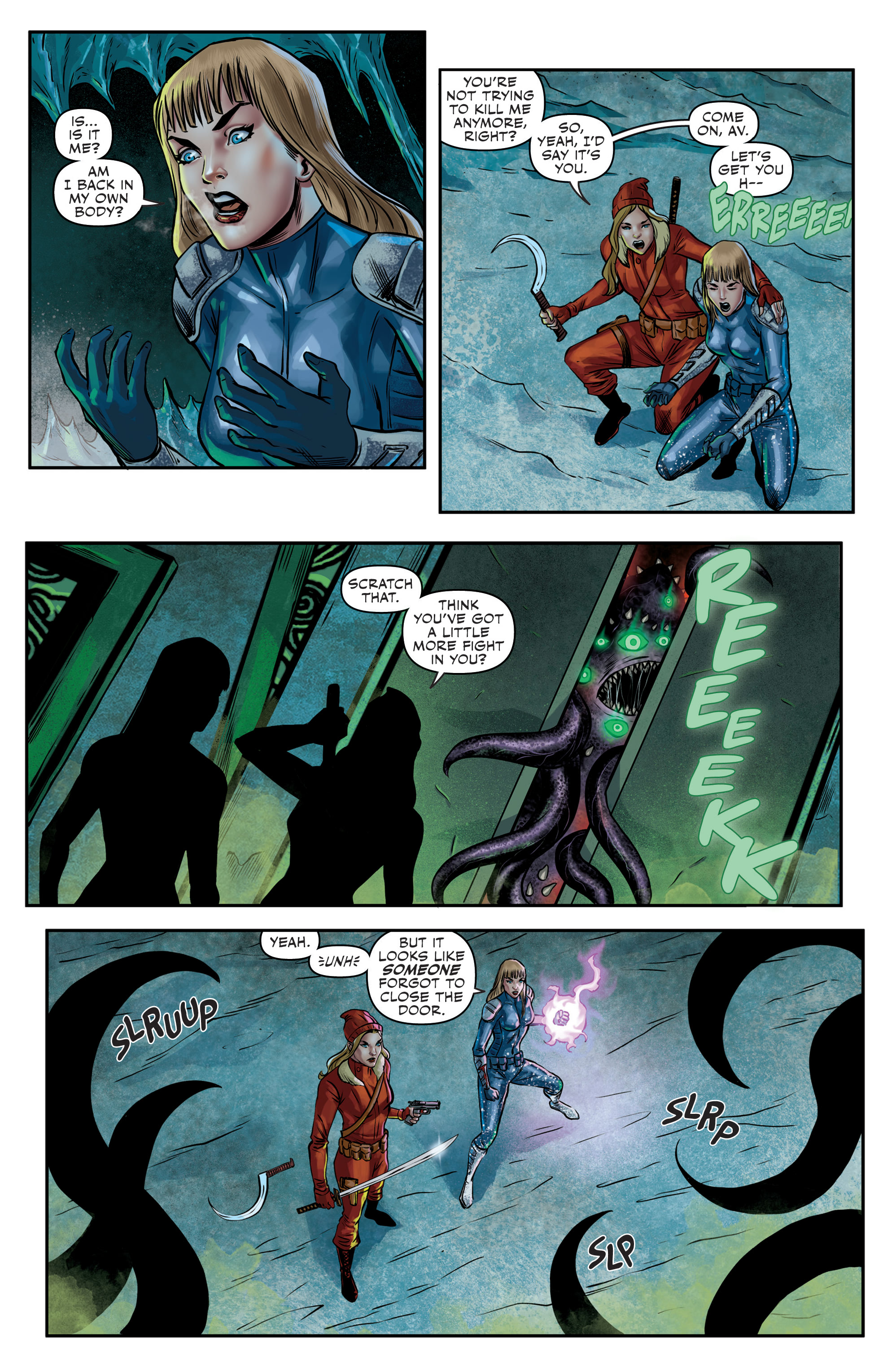 Read online Grimm Spotlight: Red Agent - Friendly Fire comic -  Issue # Full - 31