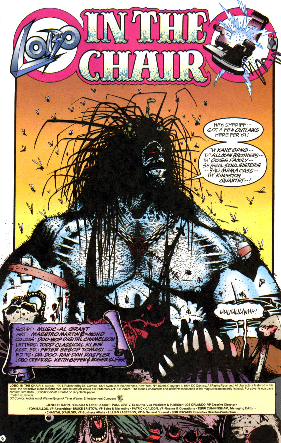 Read online Lobo: In The Chair comic -  Issue # Full - 3