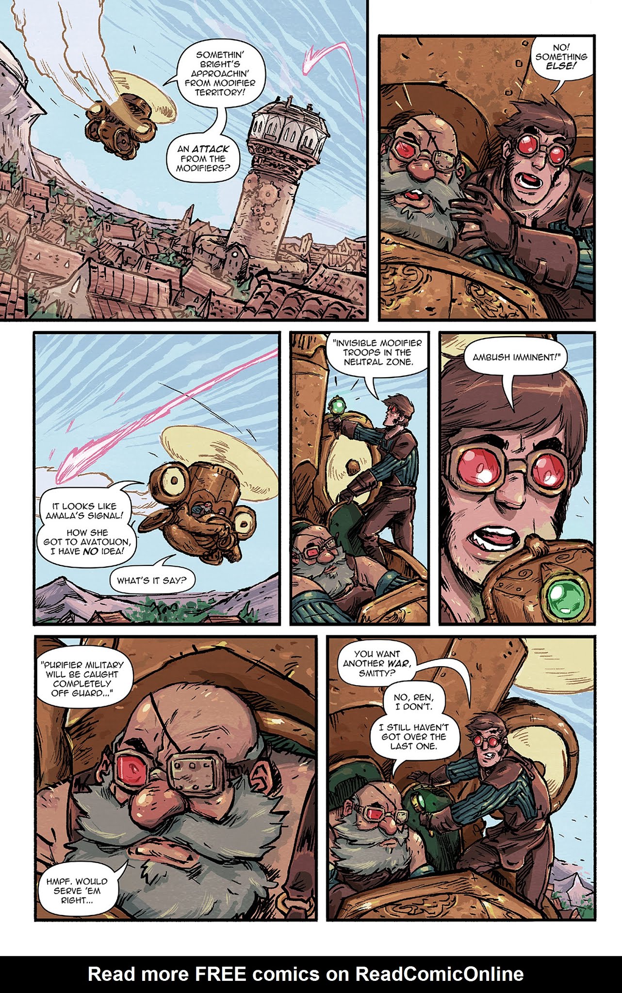 Read online Amala's Blade comic -  Issue #3 - 19