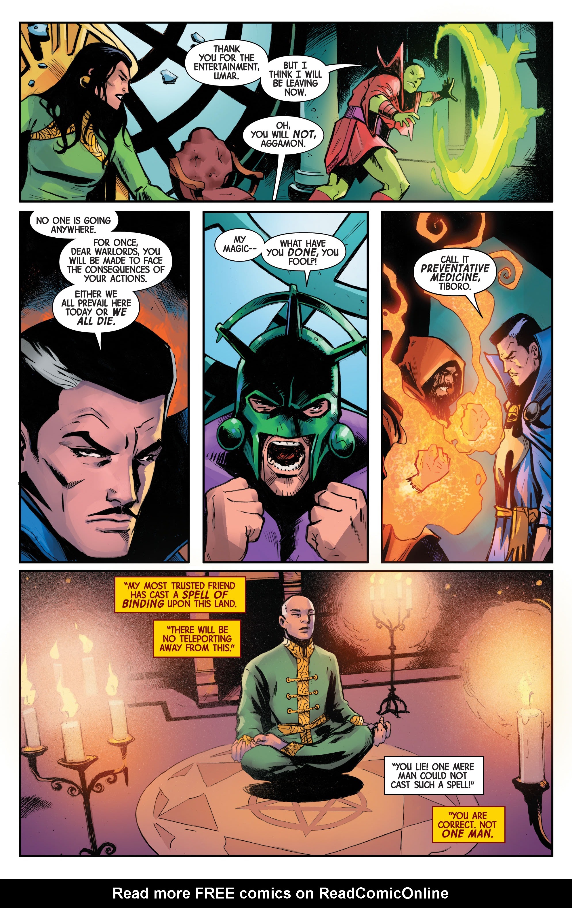 Read online Death of Doctor Strange comic -  Issue #5 - 5