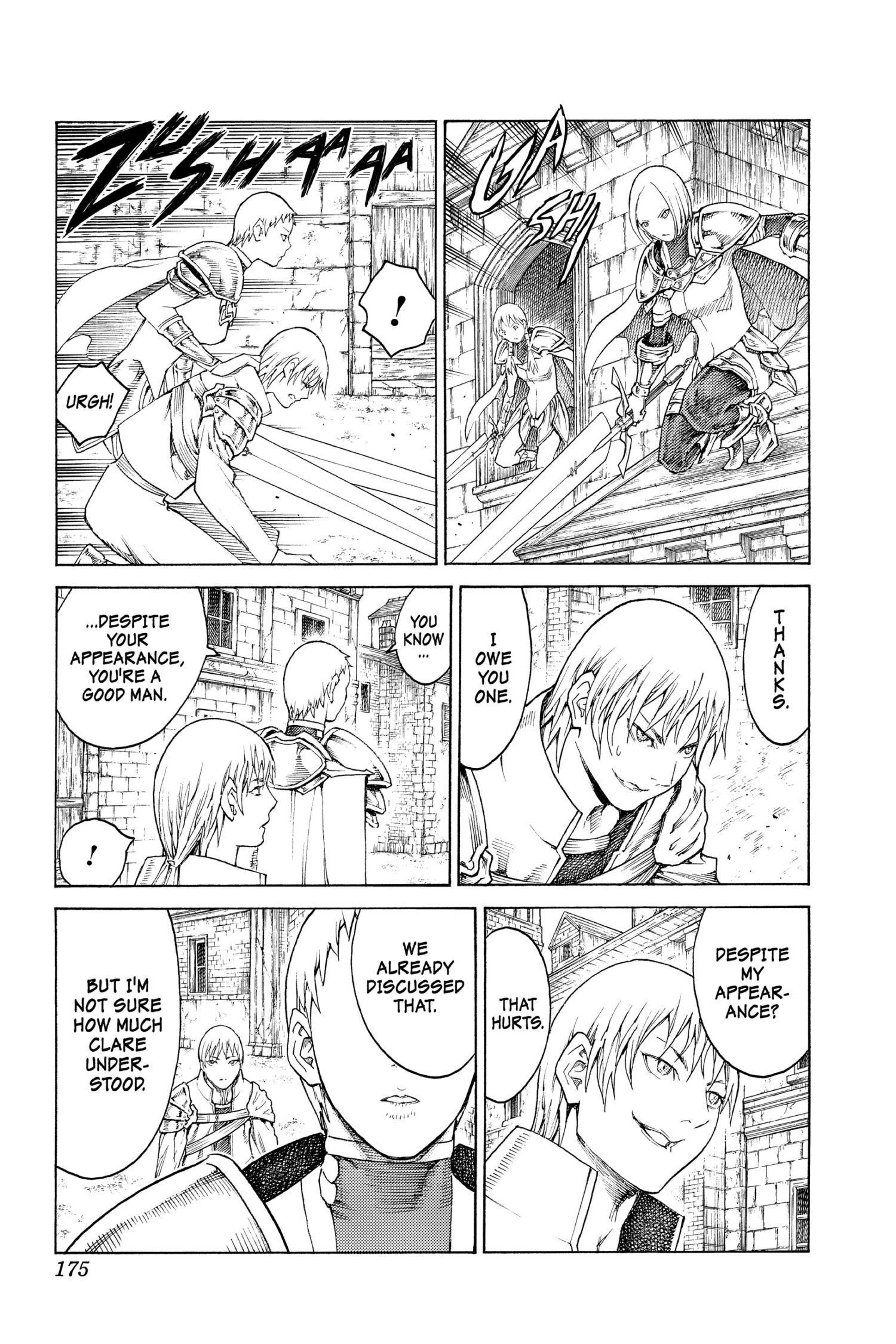 Read online Claymore comic -  Issue #23 - 159