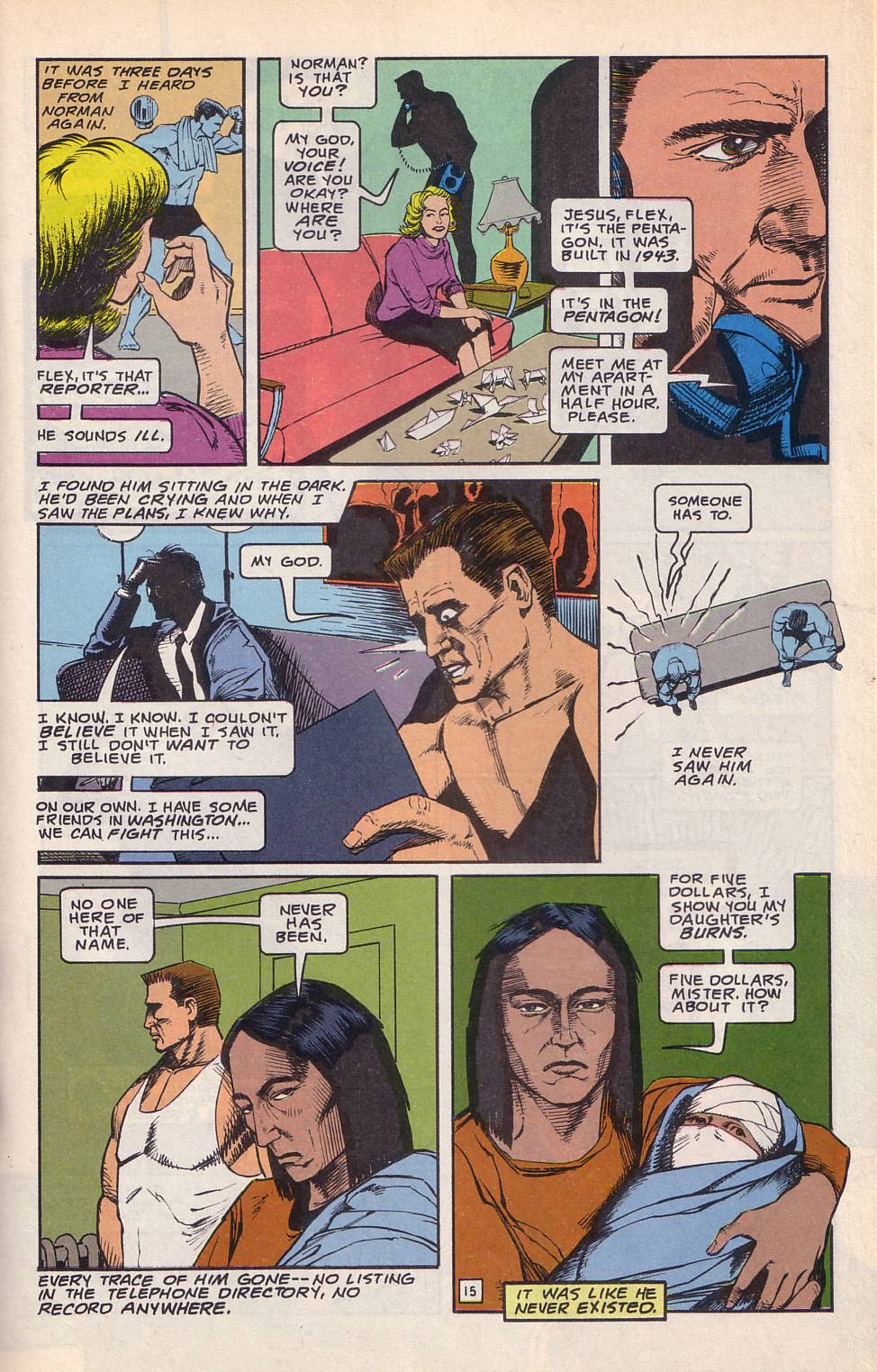 Read online Doom Patrol (1987) comic -  Issue #42 - 16