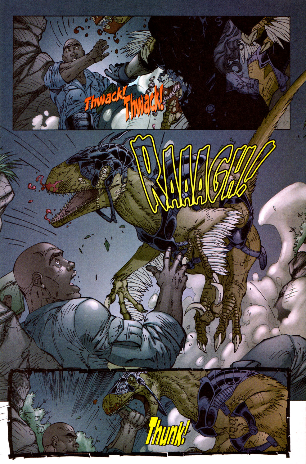Read online Extinction Event comic -  Issue #4 - 17