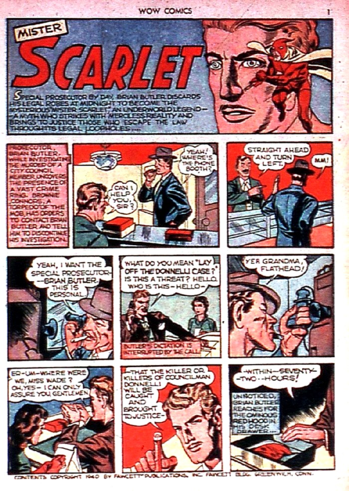 Read online Wow Comics comic -  Issue #1 - 3