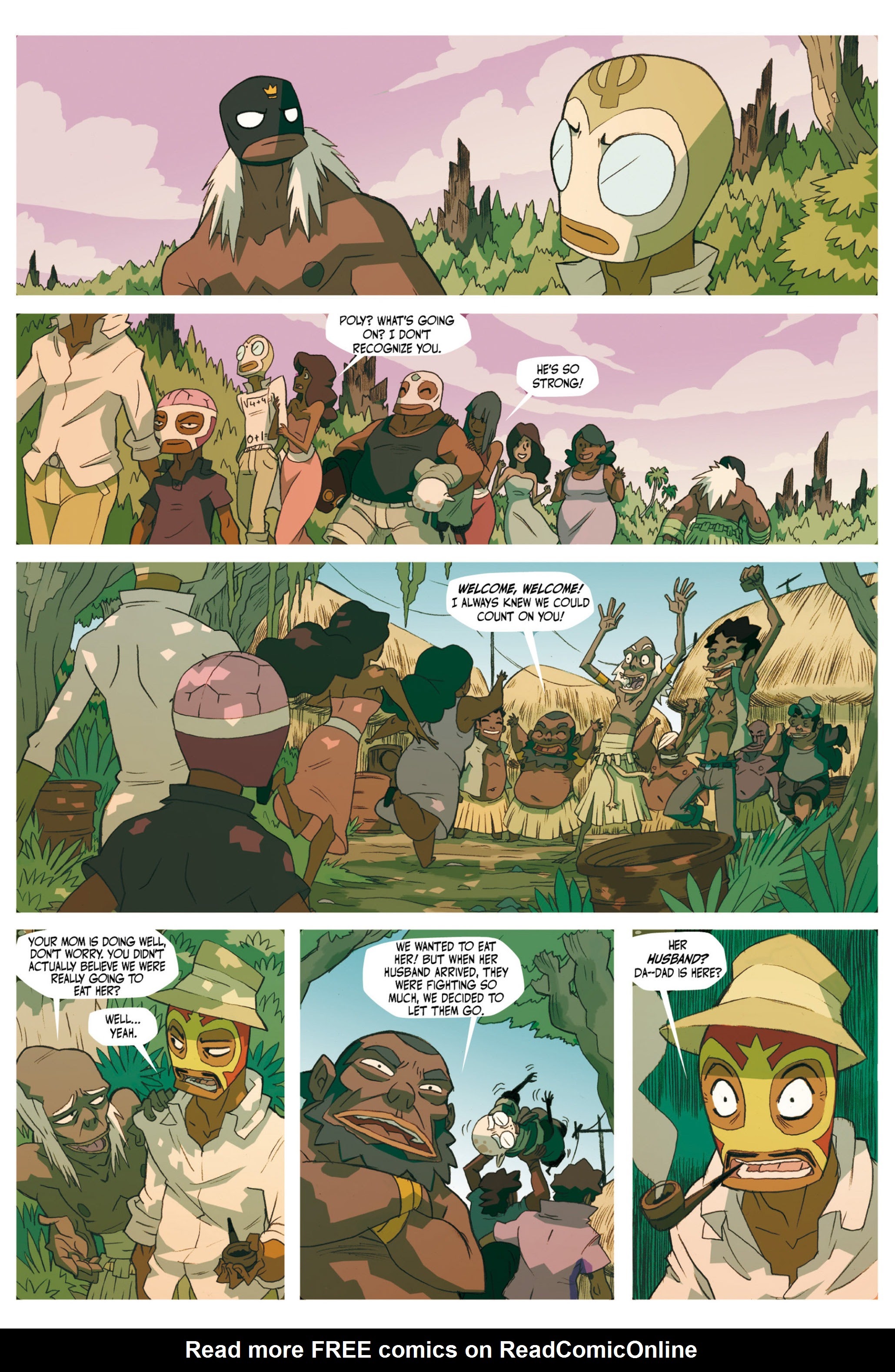 Read online The Tikitis comic -  Issue #1 - 45