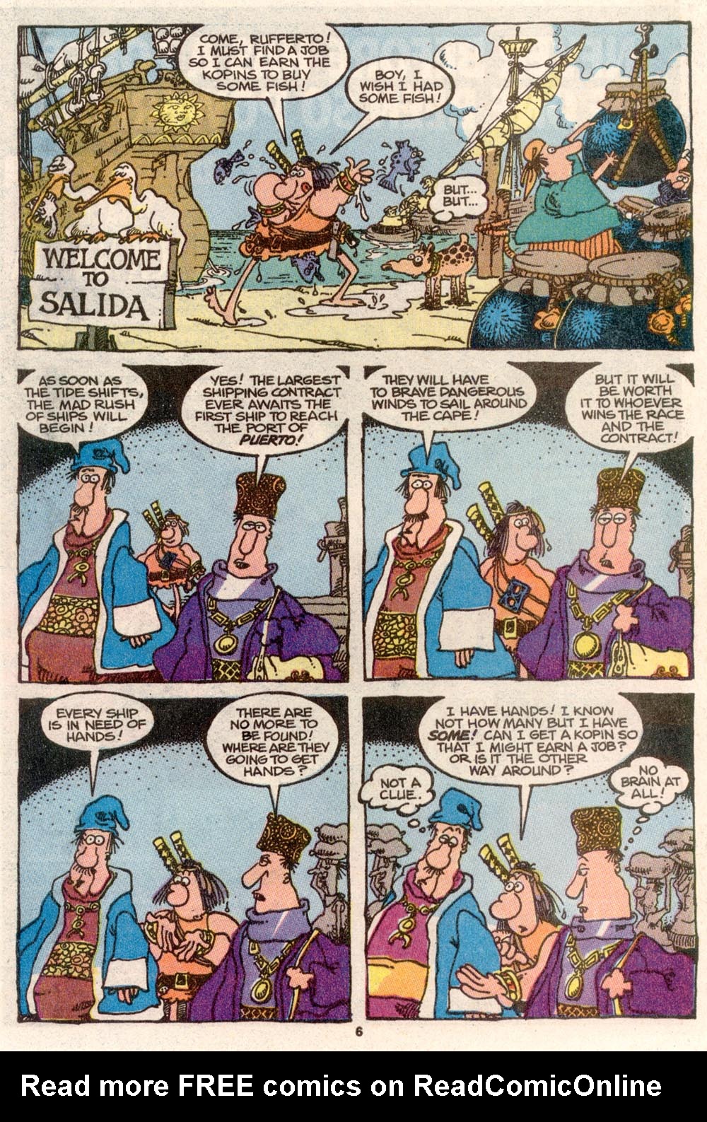 Read online Sergio Aragonés Groo the Wanderer comic -  Issue #69 - 5