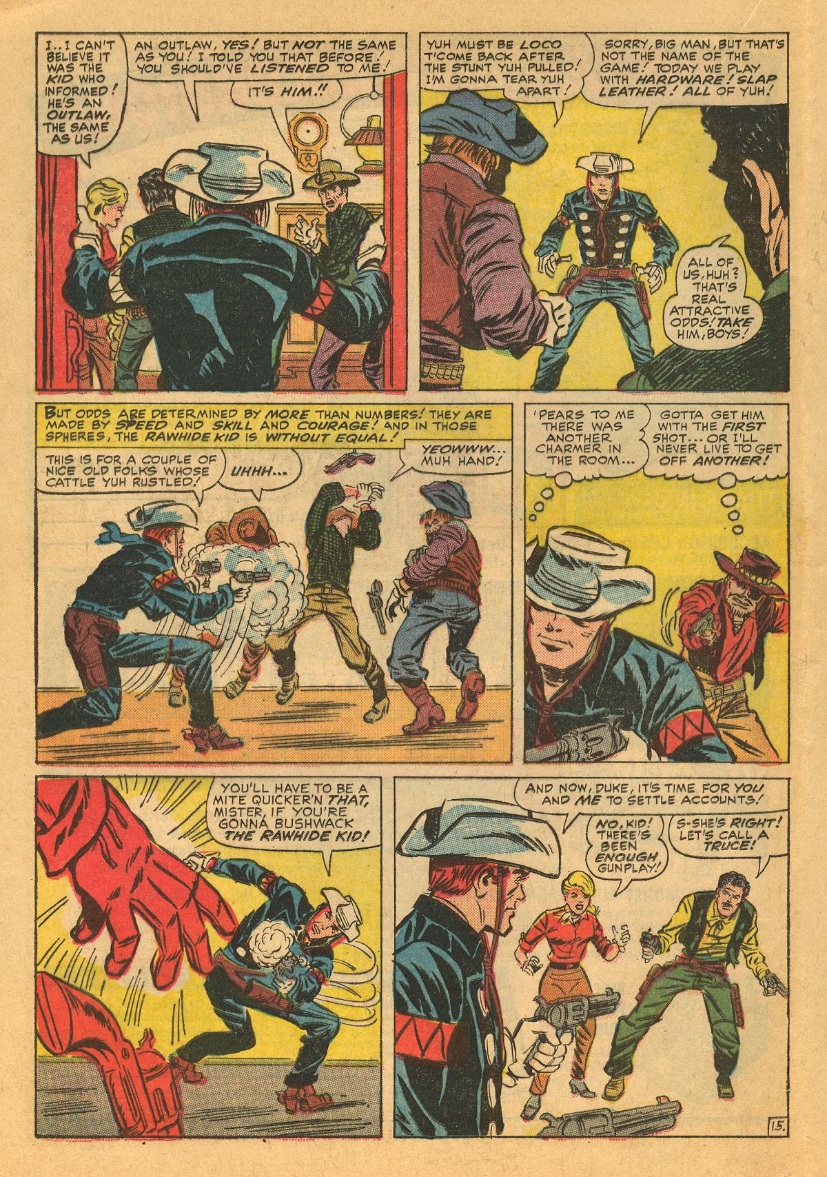 Read online The Rawhide Kid comic -  Issue #52 - 20
