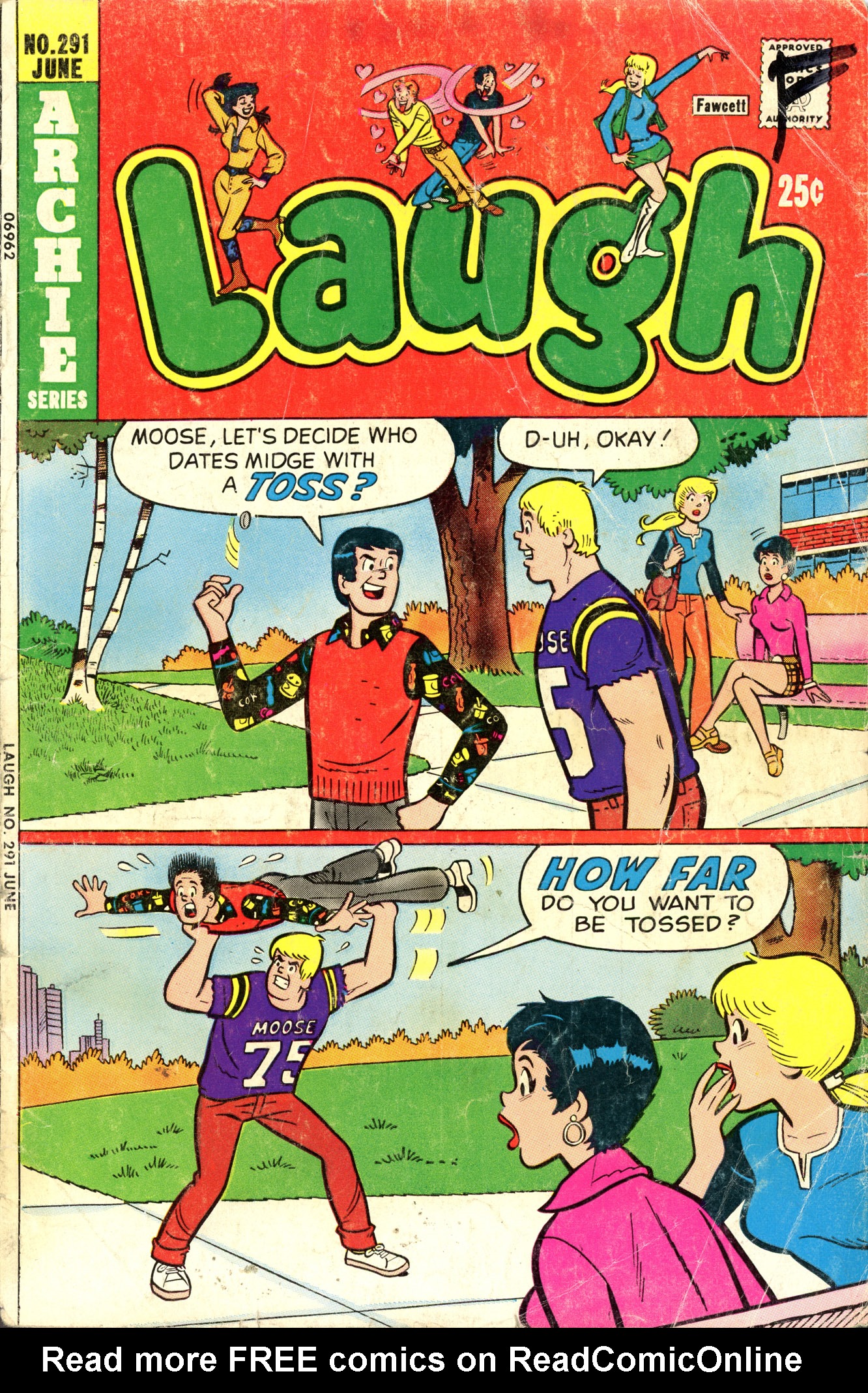 Read online Laugh (Comics) comic -  Issue #291 - 1