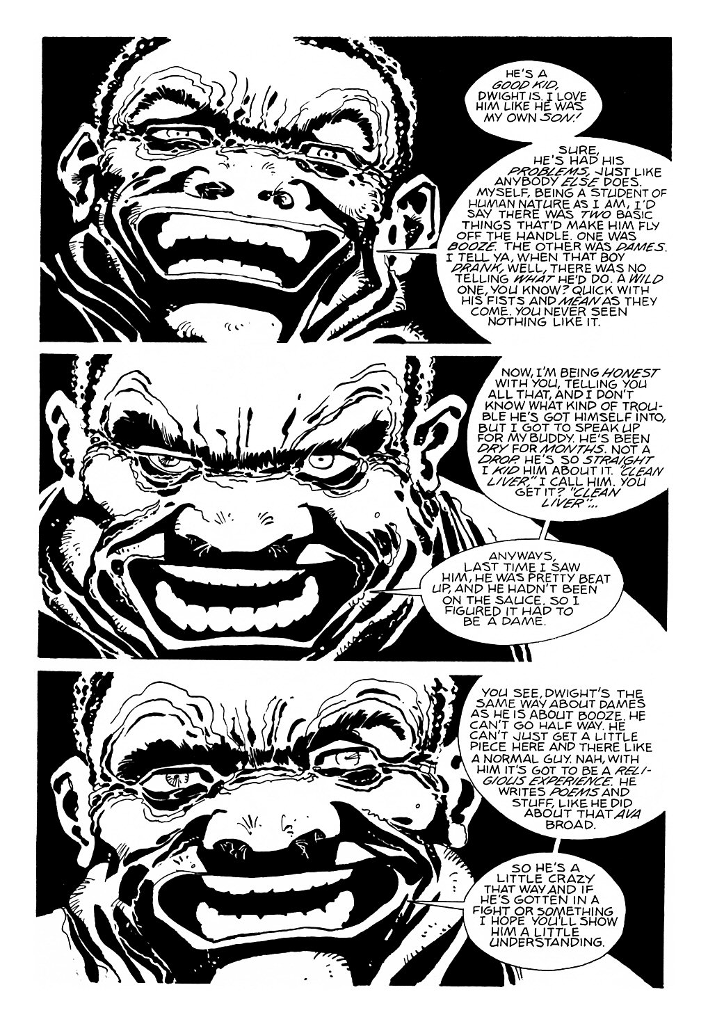 Read online Sin City: A Dame to Kill For comic -  Issue # Full - 151
