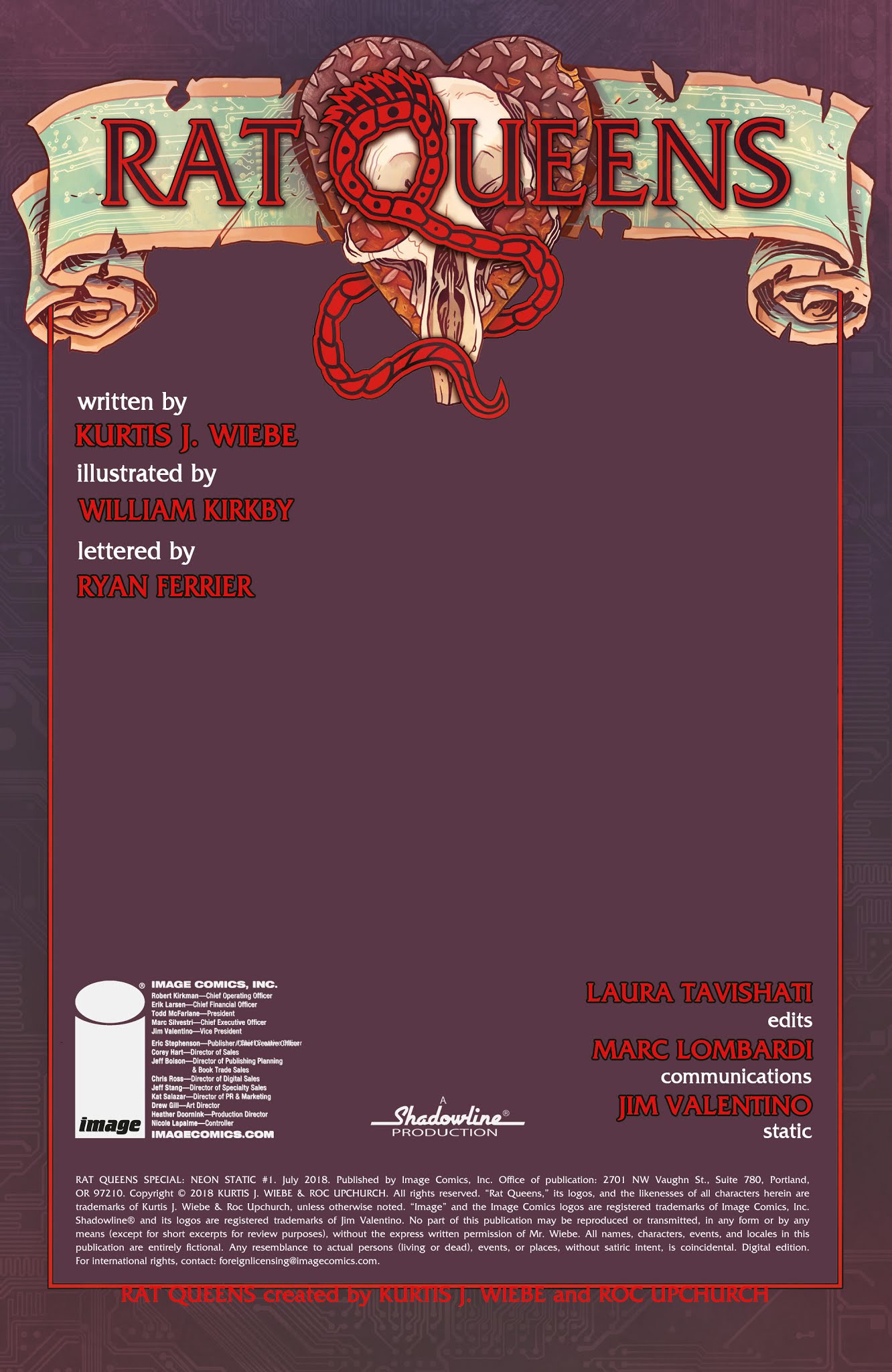 Read online Rat Queens Special: Neon Static comic -  Issue # Full - 2