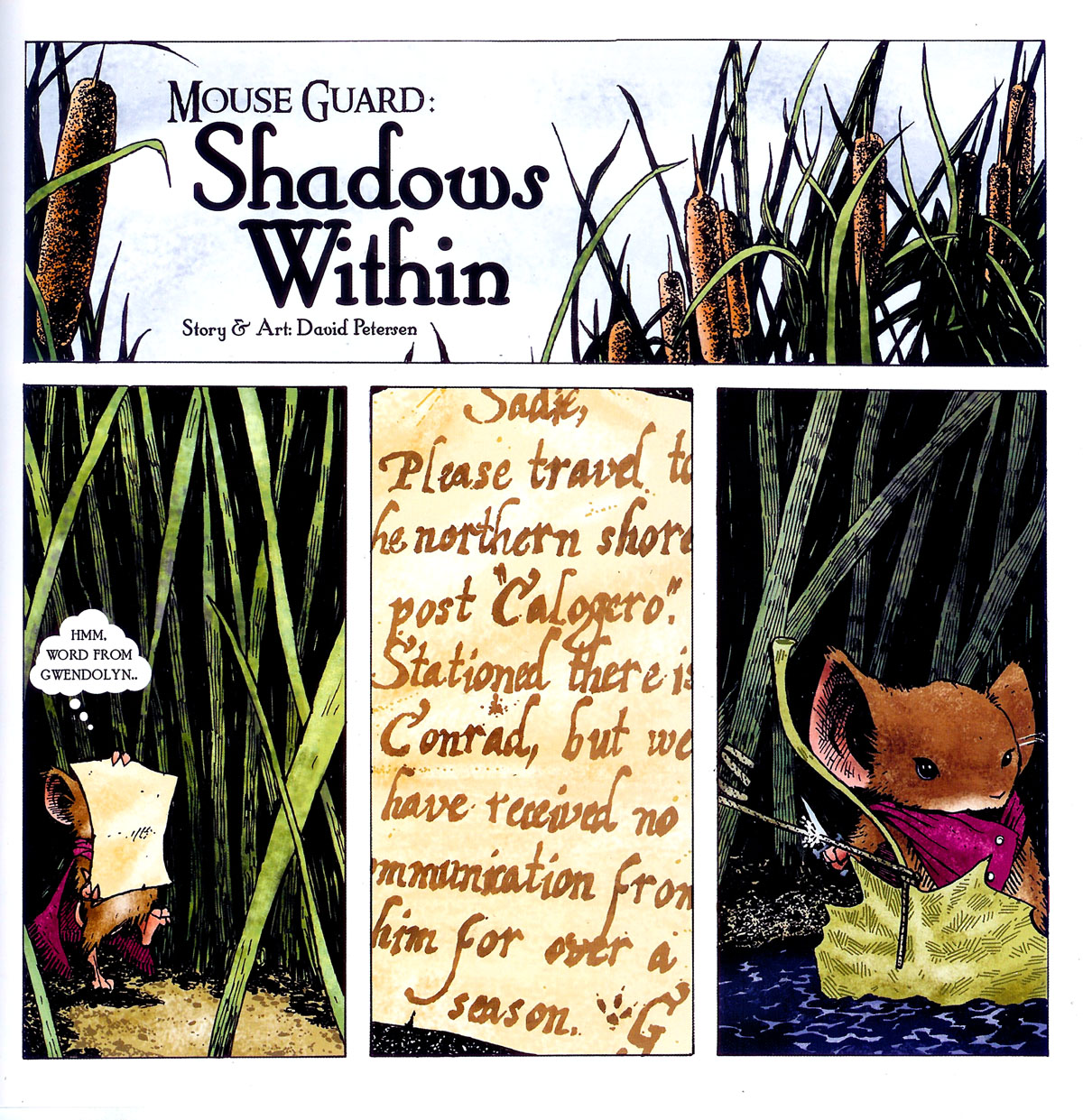 Read online Mouse Guard comic -  Issue #2 - 3