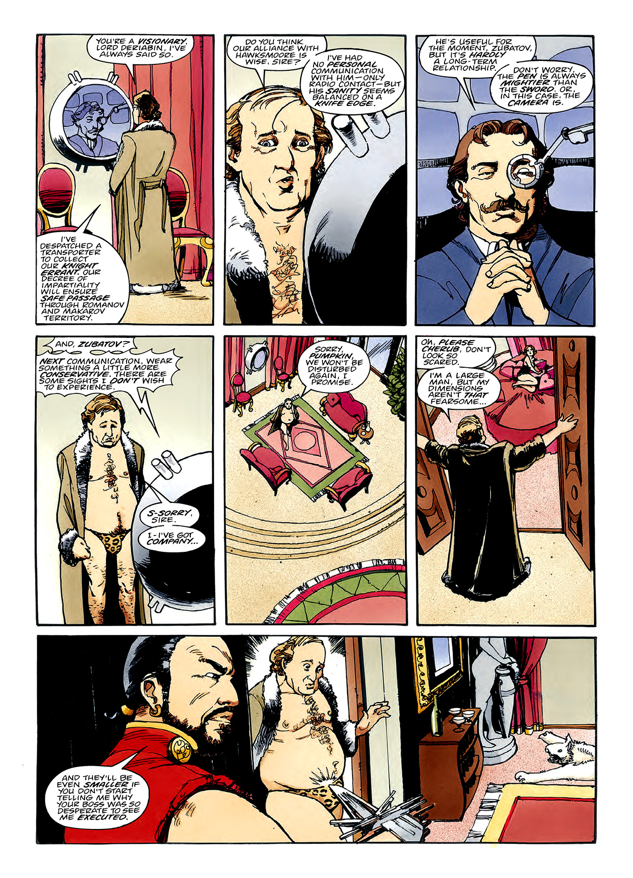 Read online Nikolai Dante comic -  Issue # TPB 3 - 101