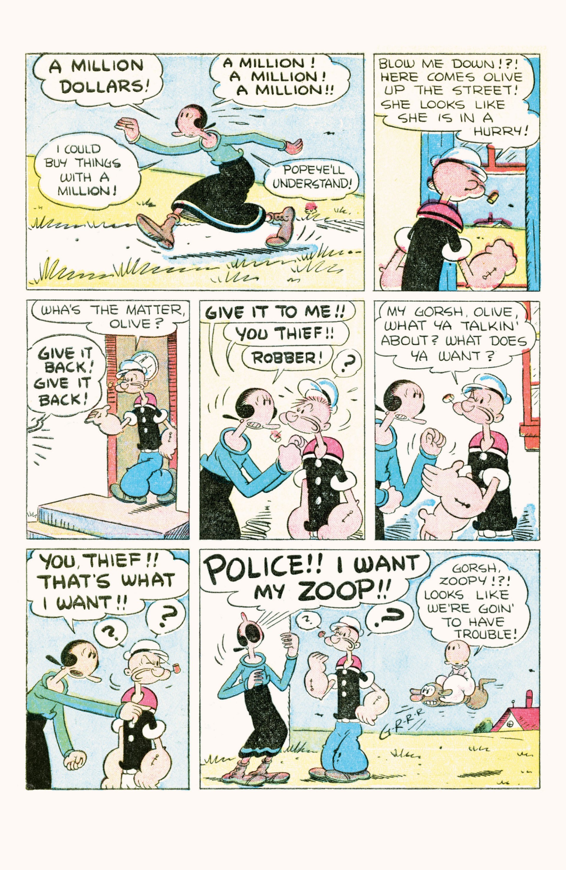 Read online Classic Popeye comic -  Issue #4 - 46