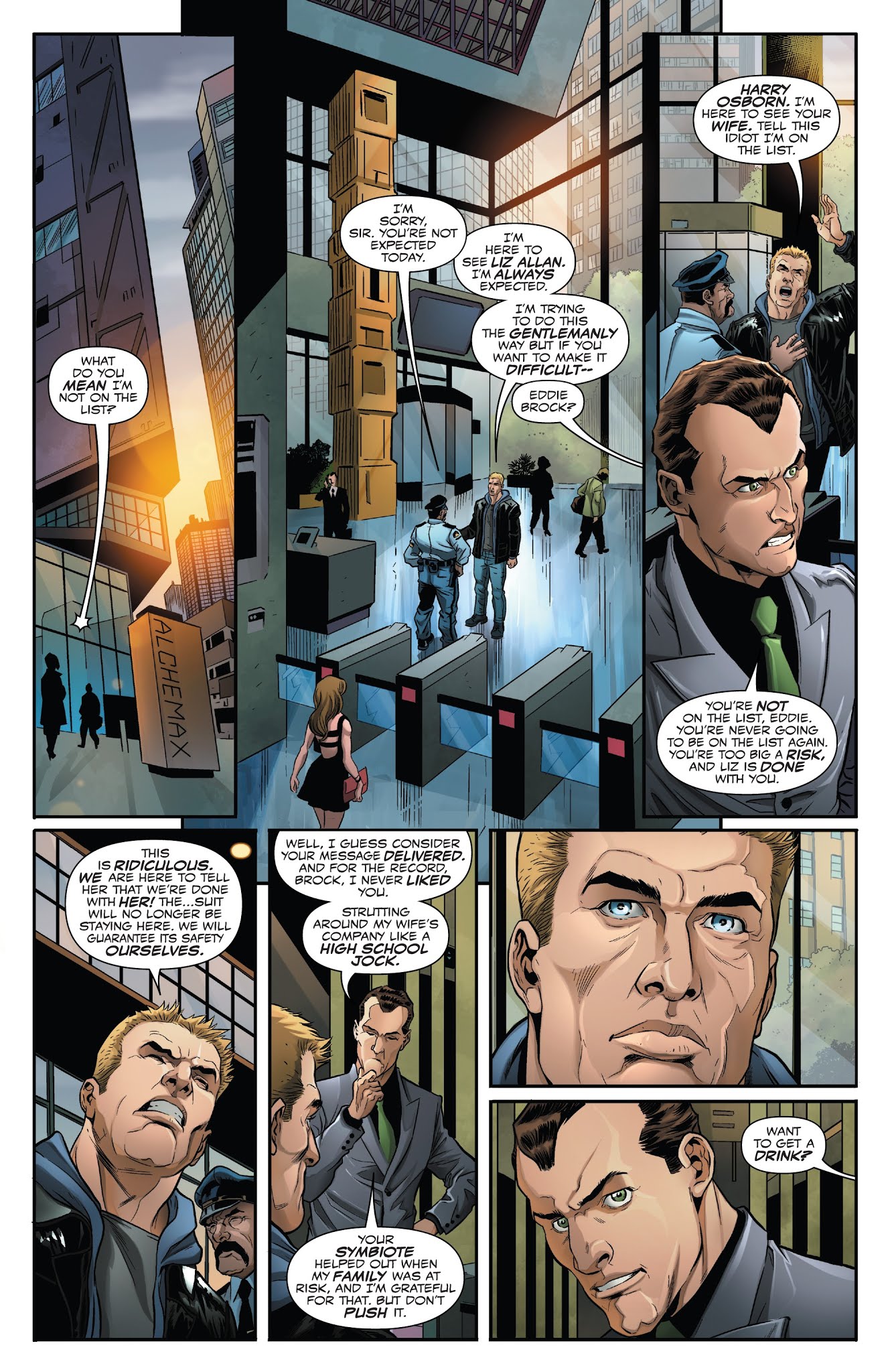 Read online Venom: First Host comic -  Issue #5 - 10