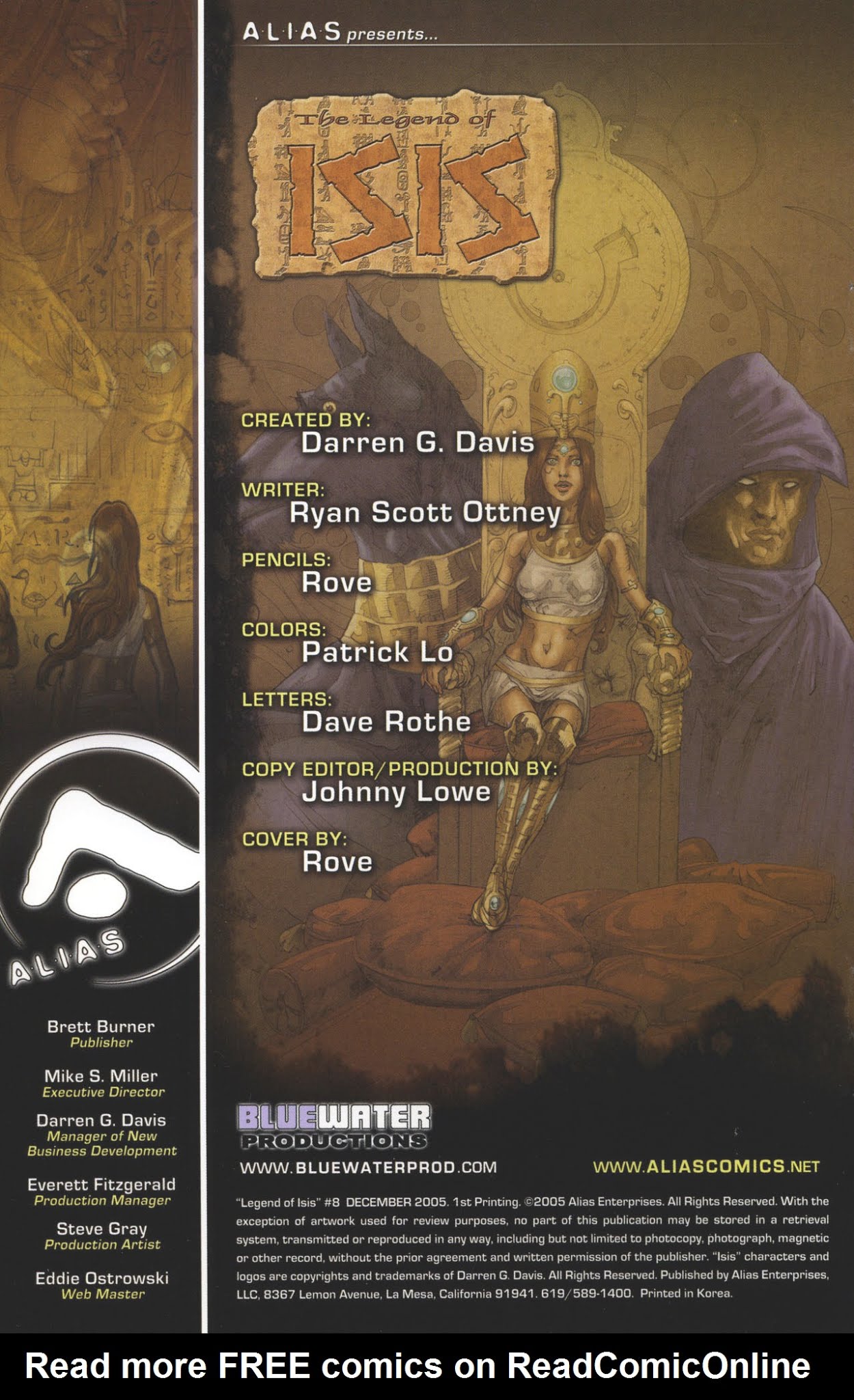 Read online The Legend of Isis comic -  Issue #8 - 2