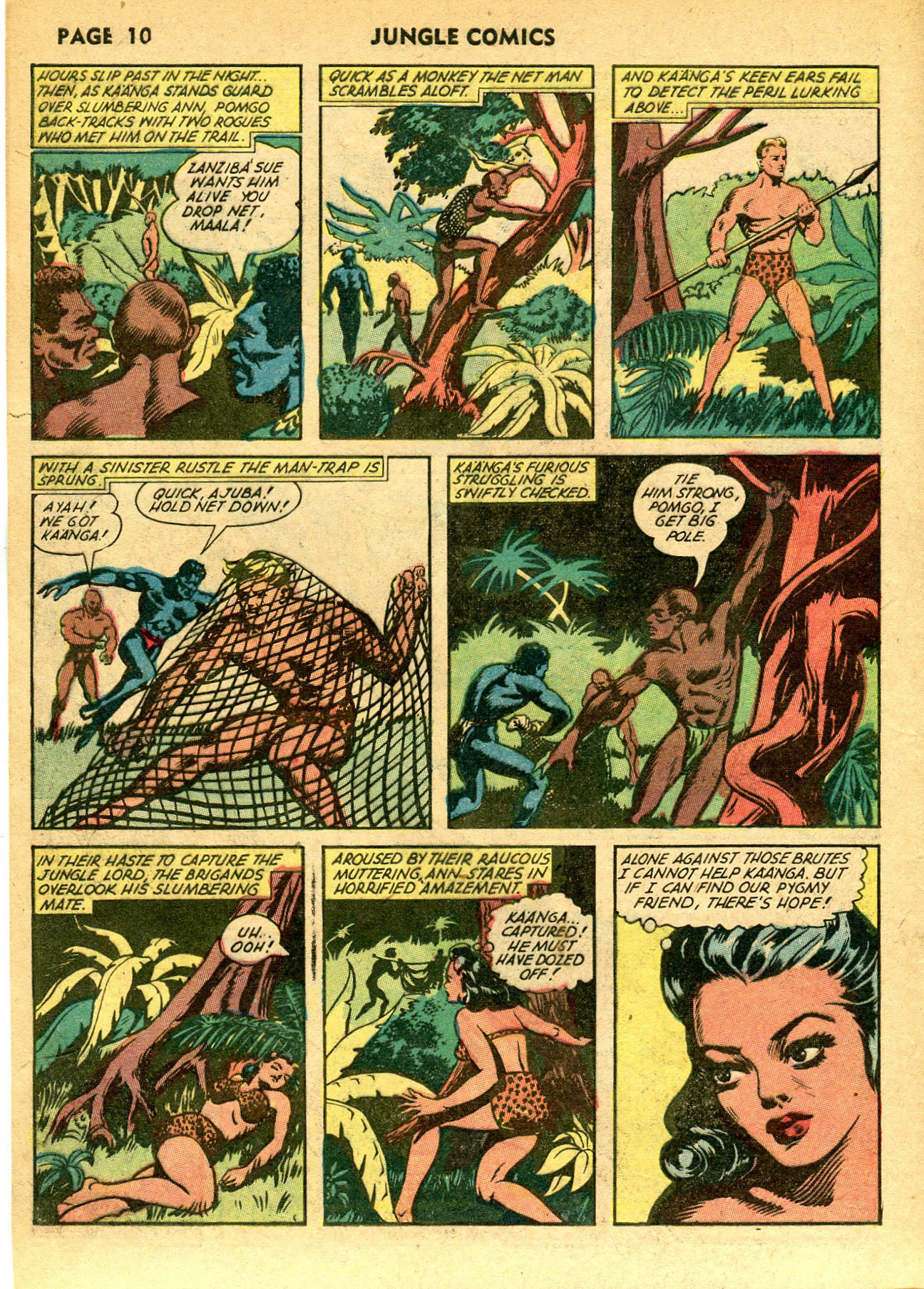 Read online Jungle Comics comic -  Issue #39 - 12