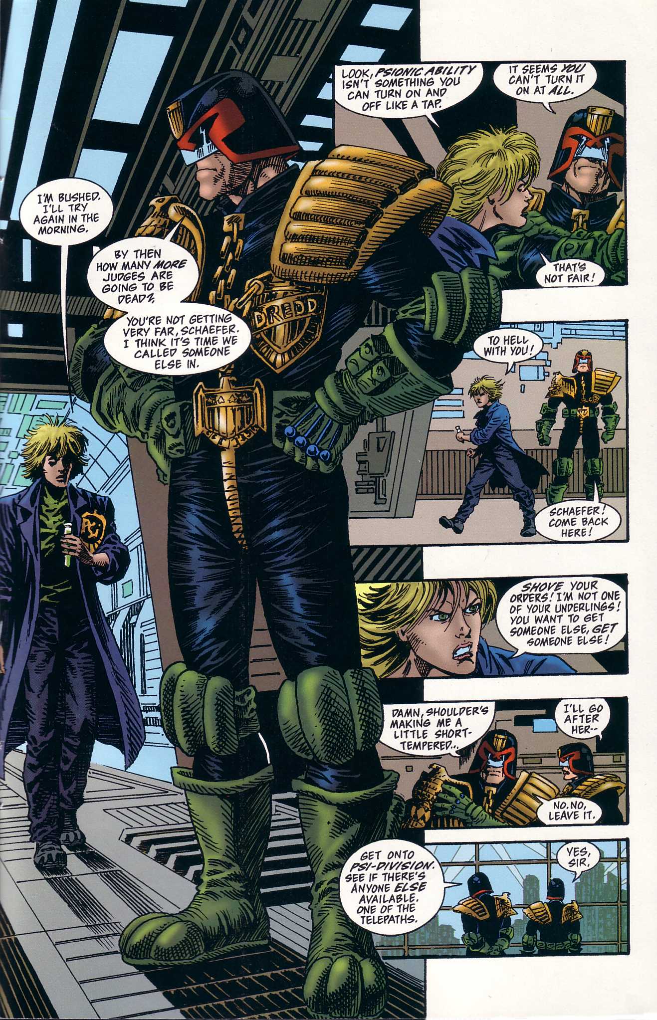 Read online Predator Versus Judge Dredd comic -  Issue #2 - 19