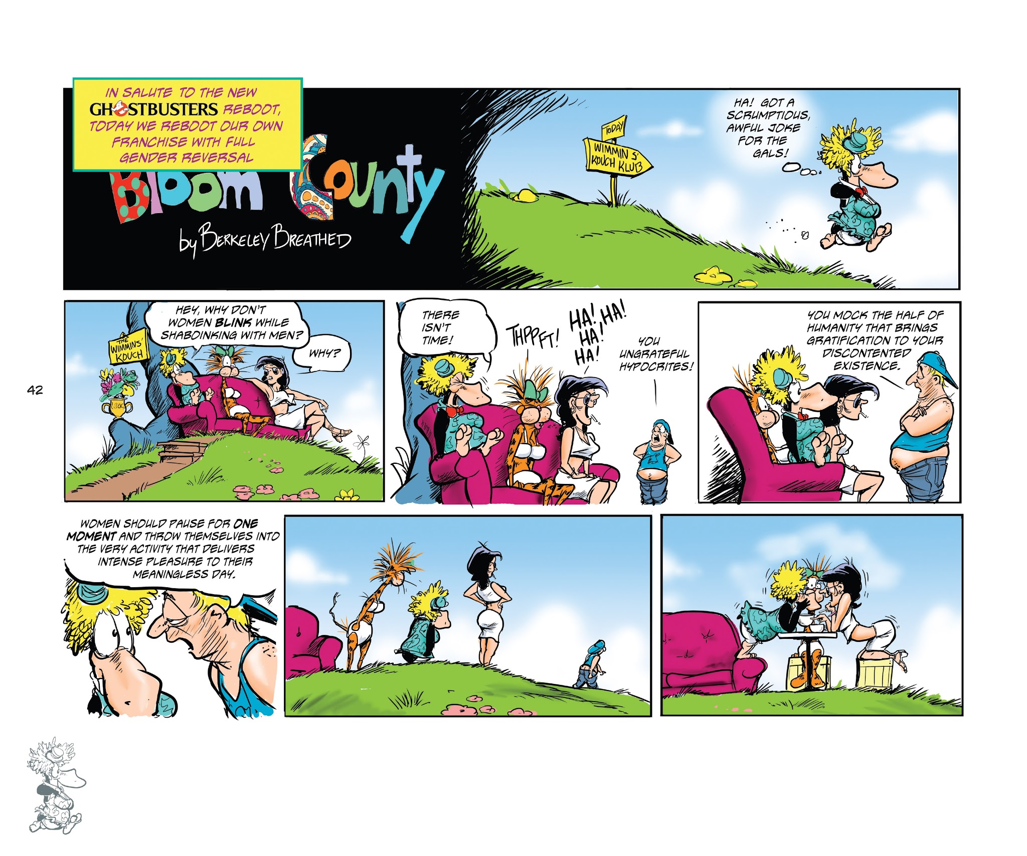 Read online Bloom County: Brand Spanking New Day comic -  Issue # TPB - 43