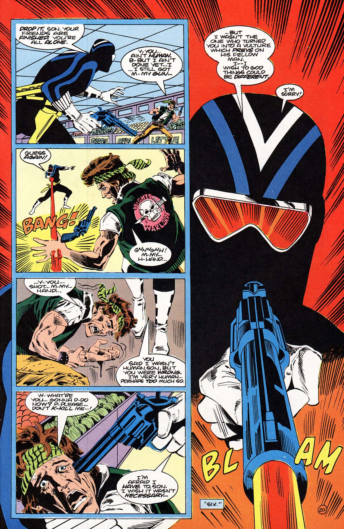 Read online Vigilante (1983) comic -  Issue #22 - 21