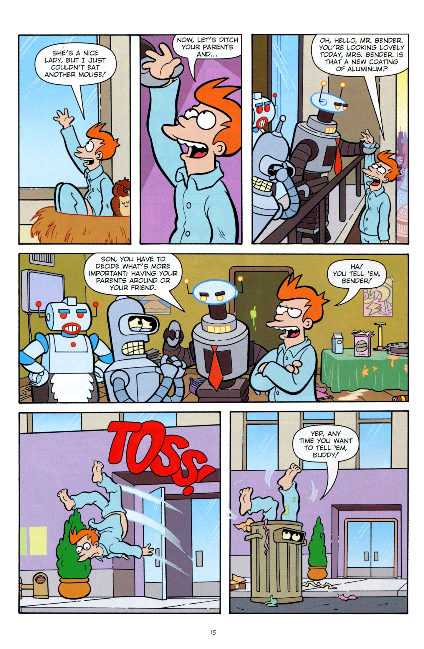 Read online Futurama Comics comic -  Issue #58 - 12