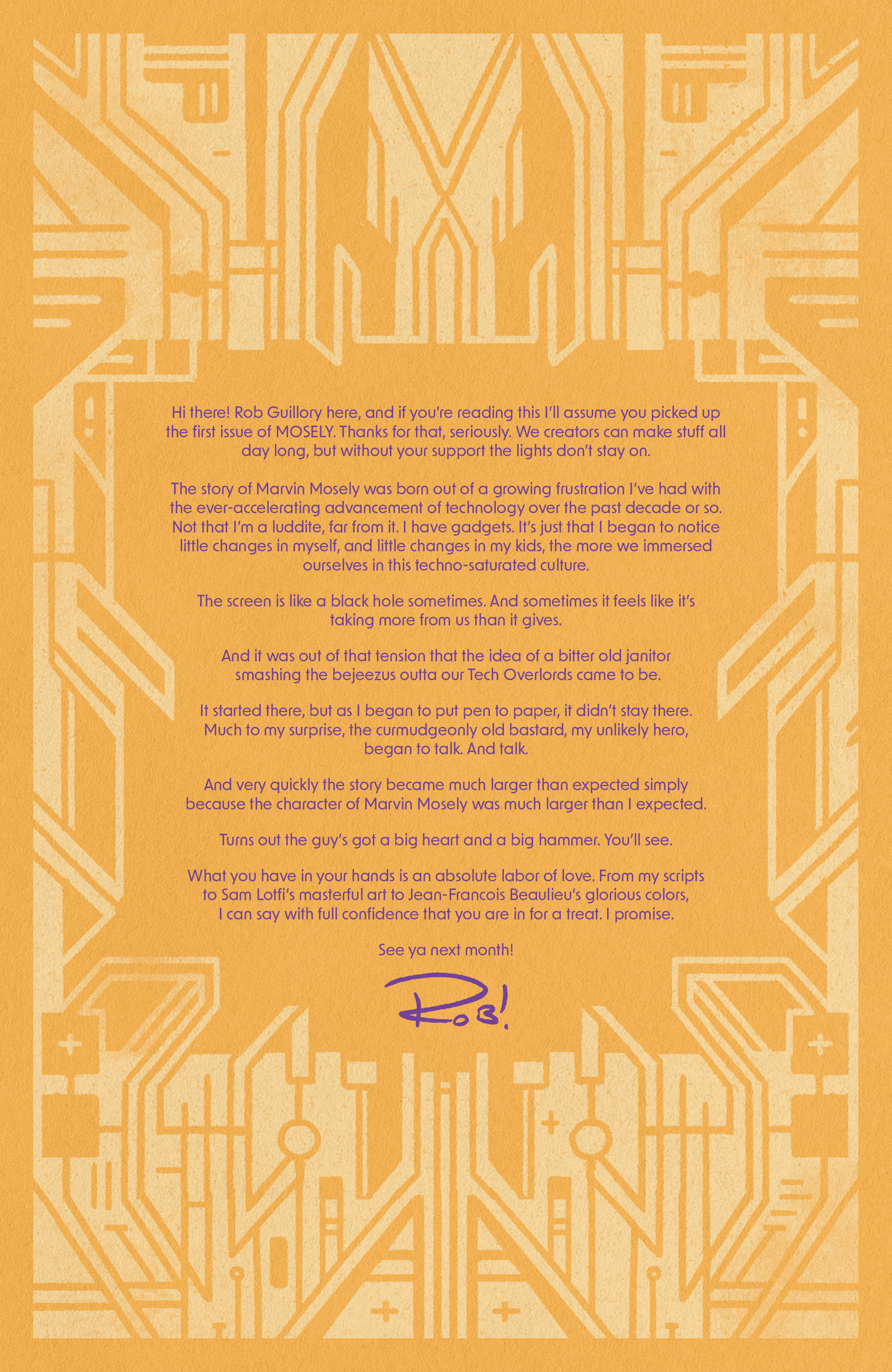 Read online Mosely comic -  Issue #1 - 27