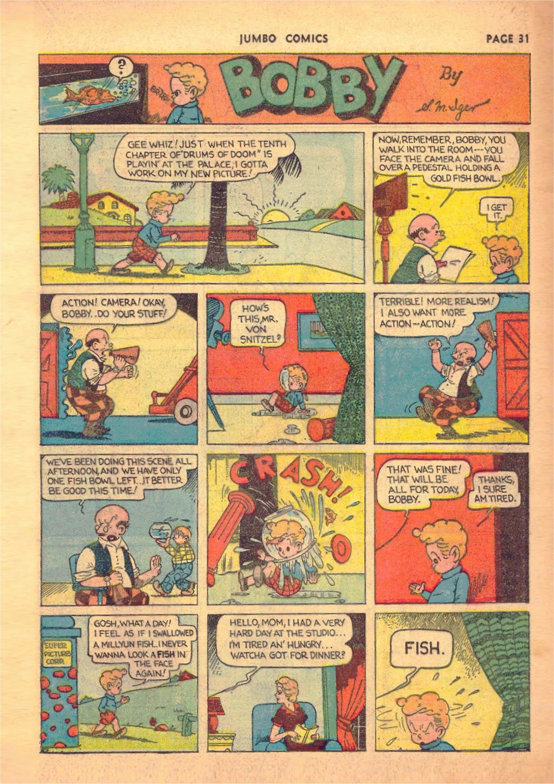 Read online Jumbo Comics comic -  Issue #23 - 33