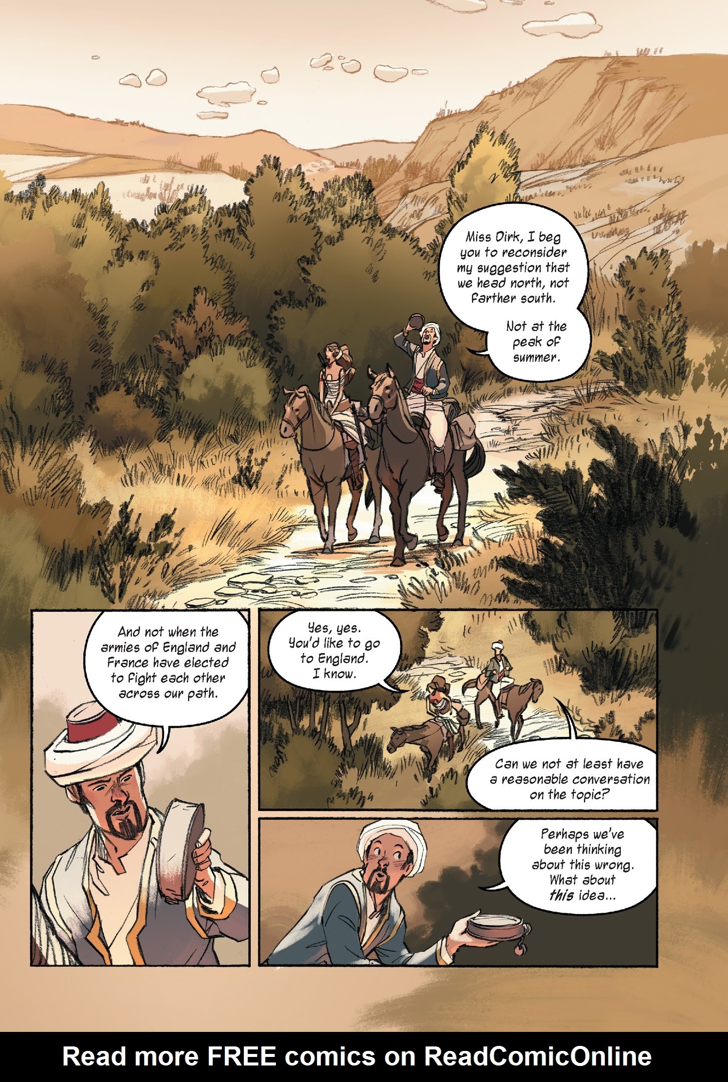 Read online Delilah Dirk and the King's Shilling comic -  Issue # TPB (Part 1) - 41