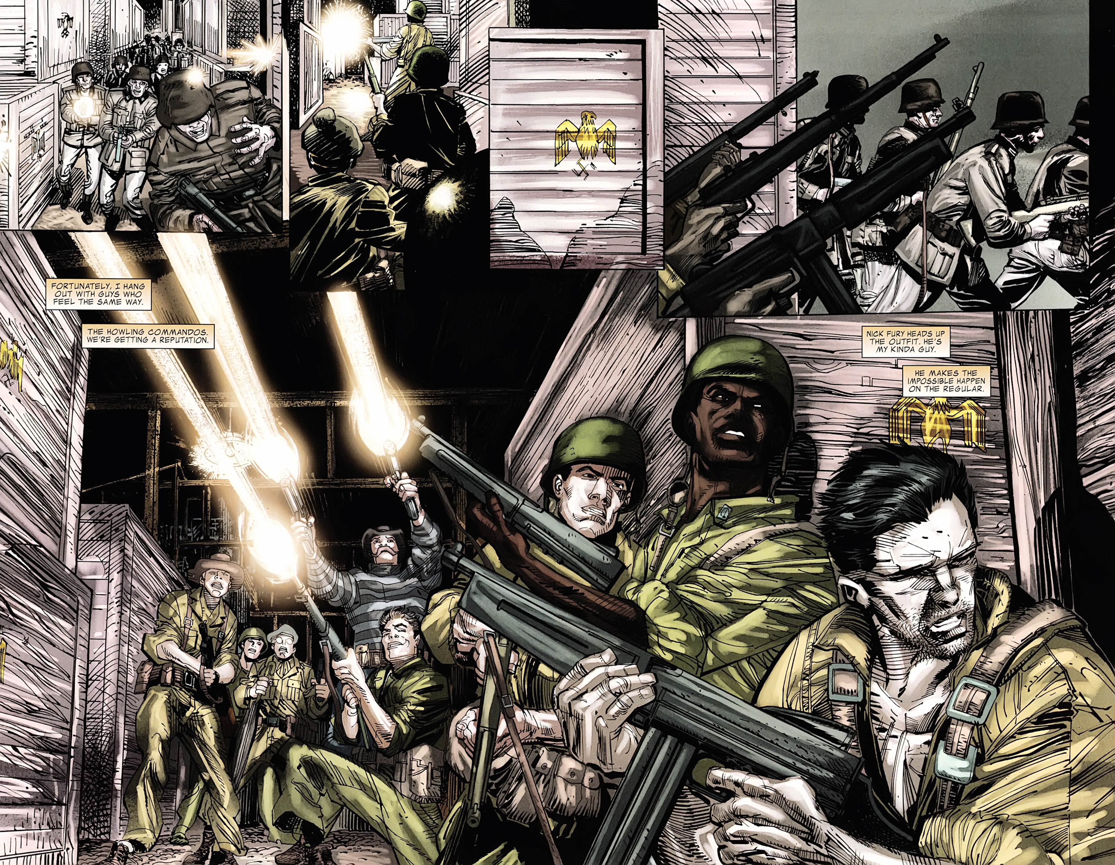 Read online Black Panther/Captain America: Flags Of Our Fathers comic -  Issue #1 - 3