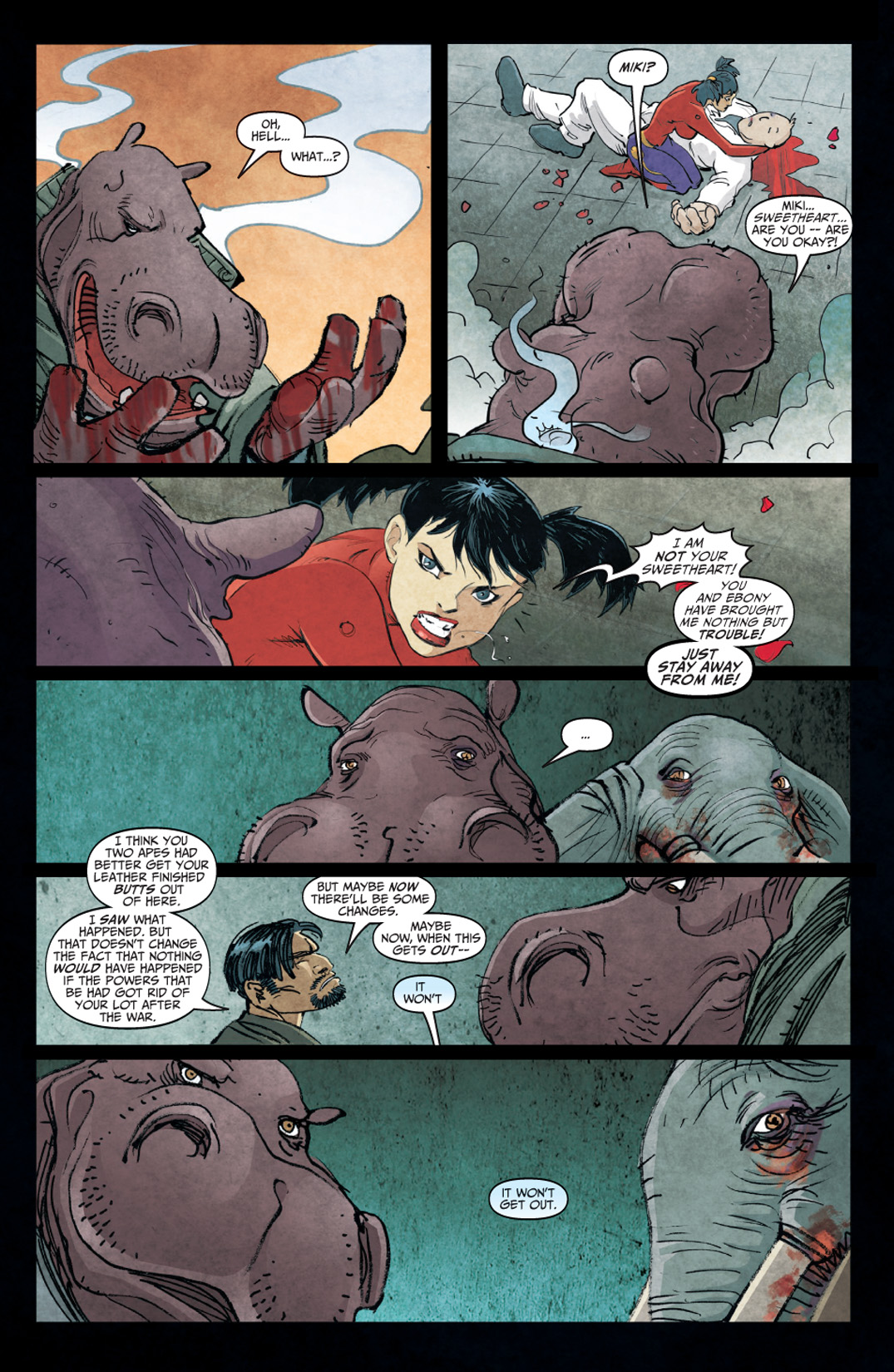 Read online Elephantmen comic -  Issue #24 - 22