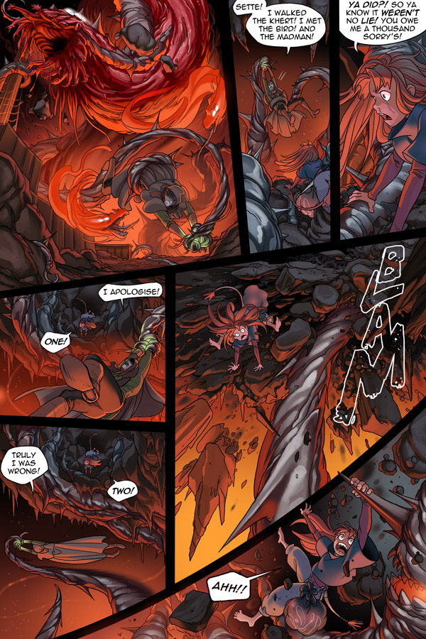 Read online Unsounded comic -  Issue #10 - 109