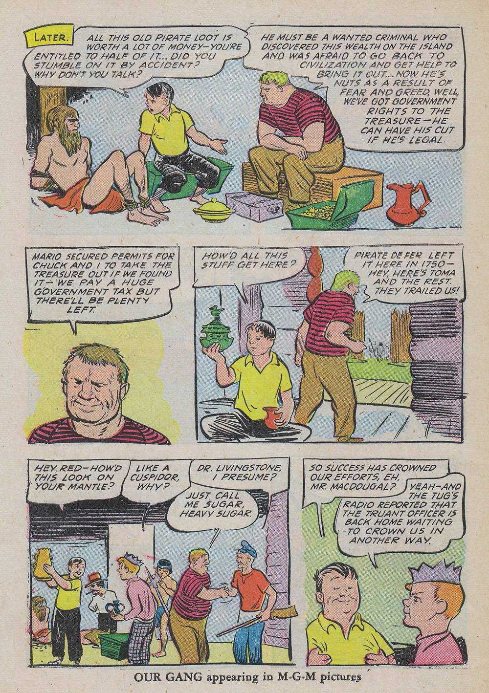 Read online Our Gang with Tom & Jerry comic -  Issue #52 - 50