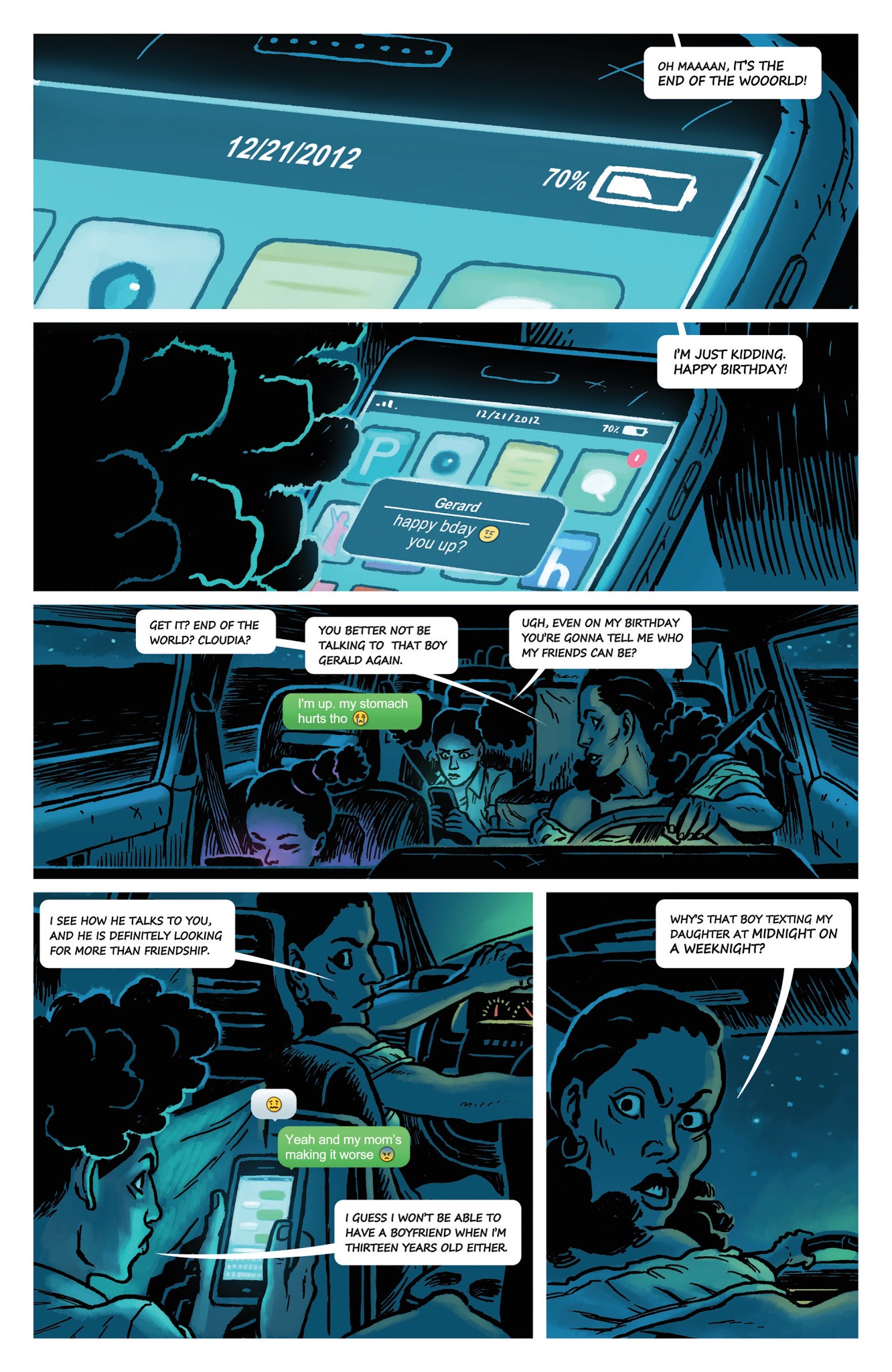 Read online Cloudia & Rex comic -  Issue #1 - 10