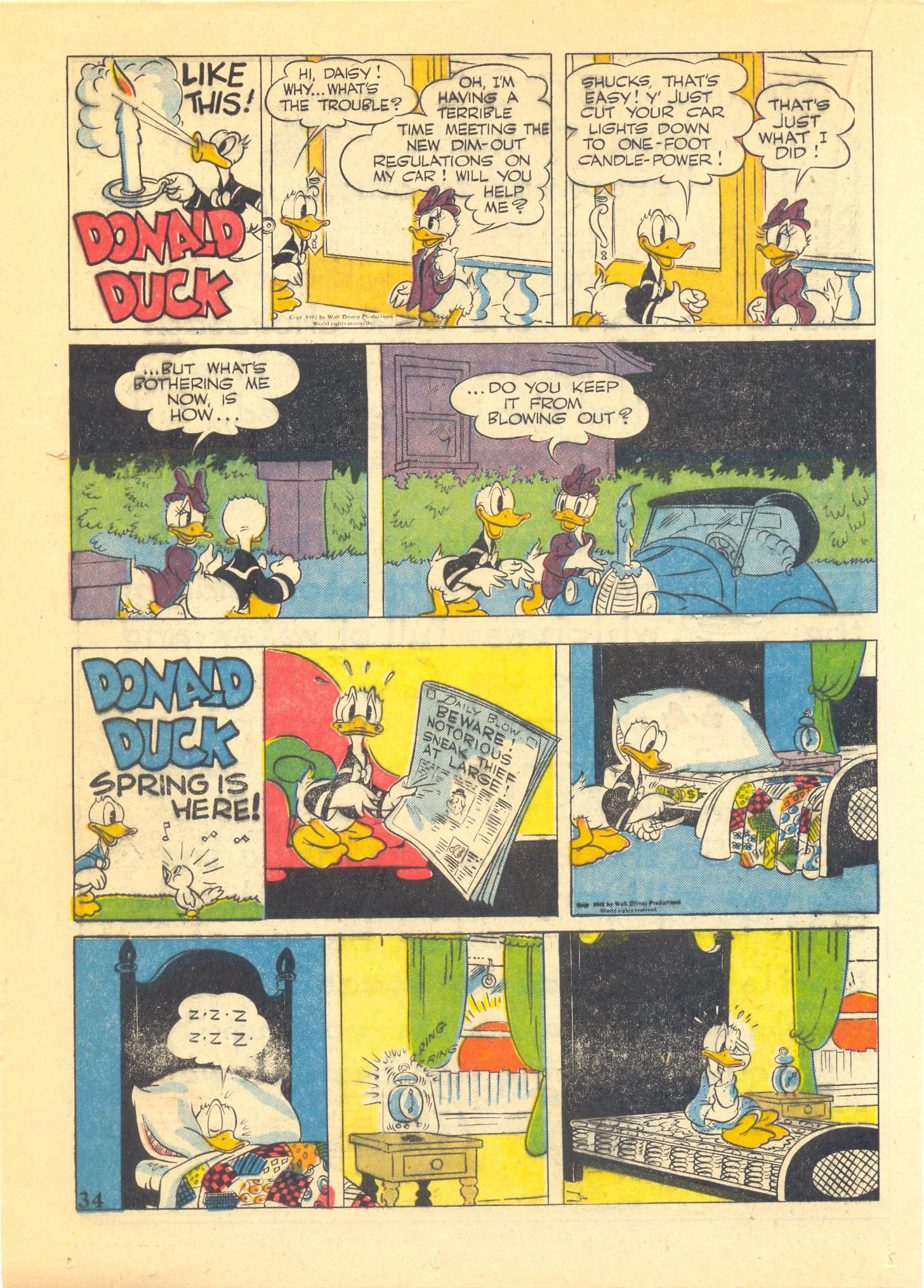 Read online Walt Disney's Comics and Stories comic -  Issue #40 - 36