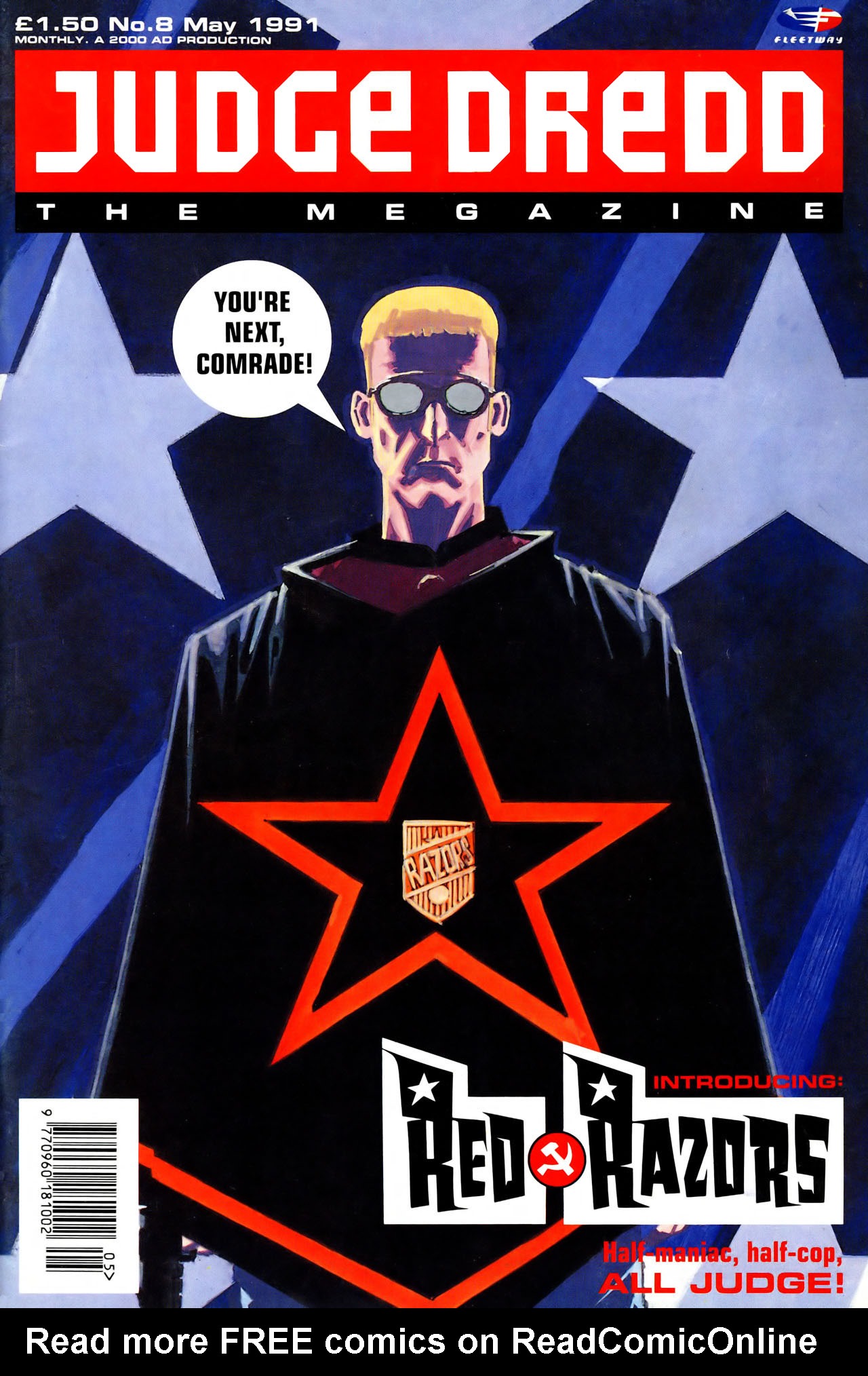 Read online Judge Dredd: The Megazine comic -  Issue #8 - 1