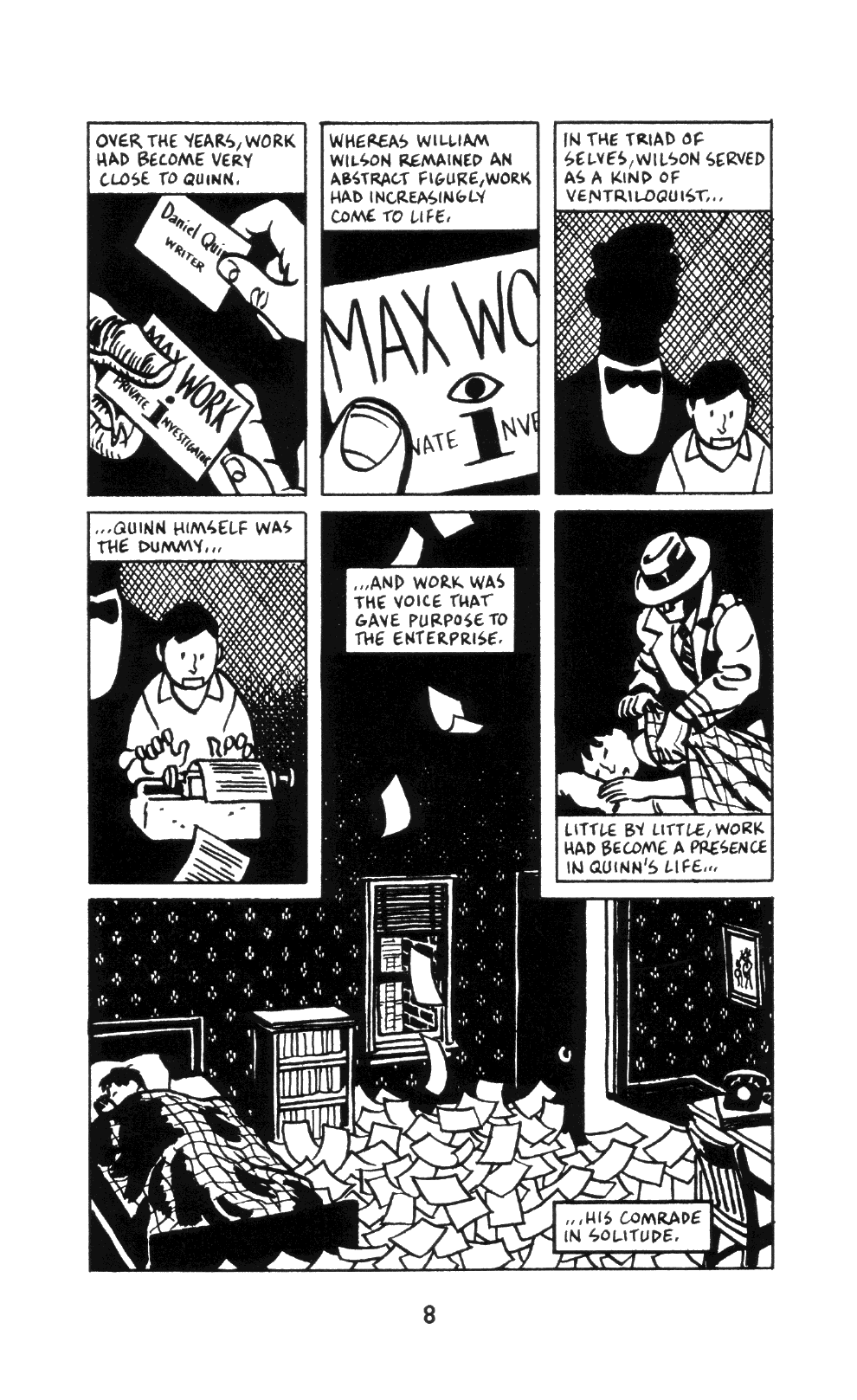 Read online Neon Lit: Paul Auster's City of Glass comic -  Issue # TPB (Part 1) - 14