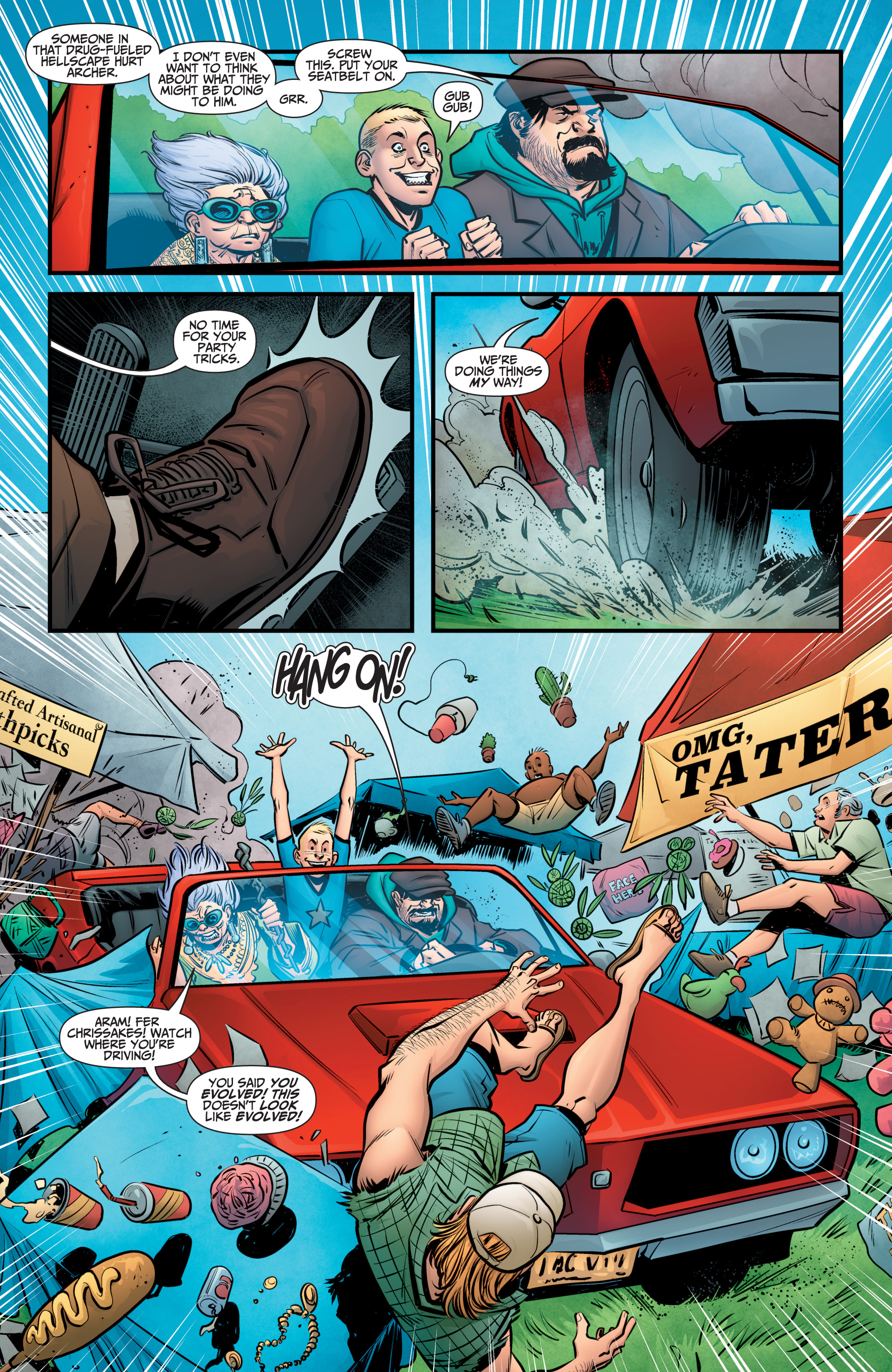 Read online A&A: The Adventures of Archer & Armstrong comic -  Issue #11 - 17