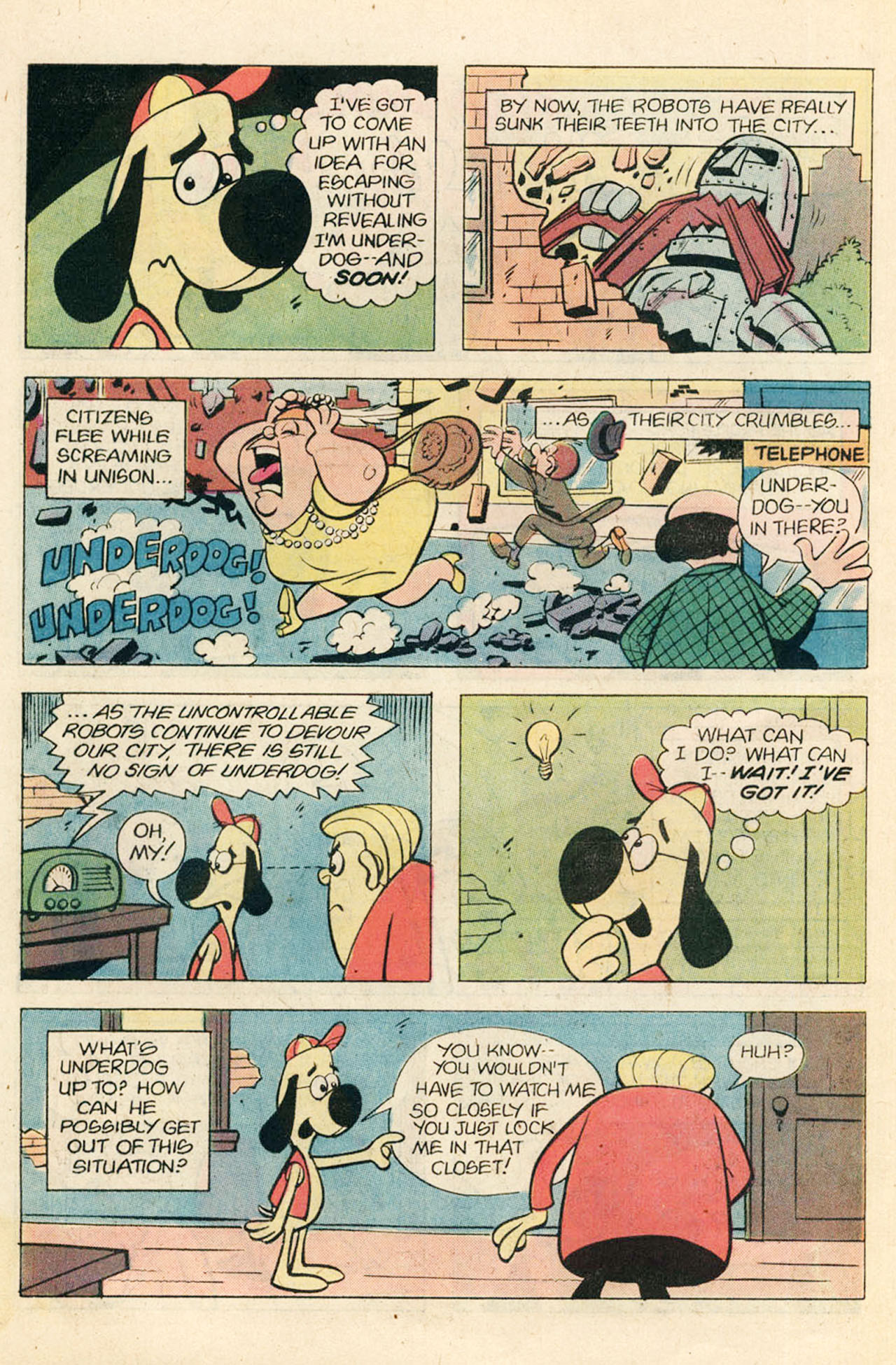 Read online Underdog (1975) comic -  Issue #13 - 6