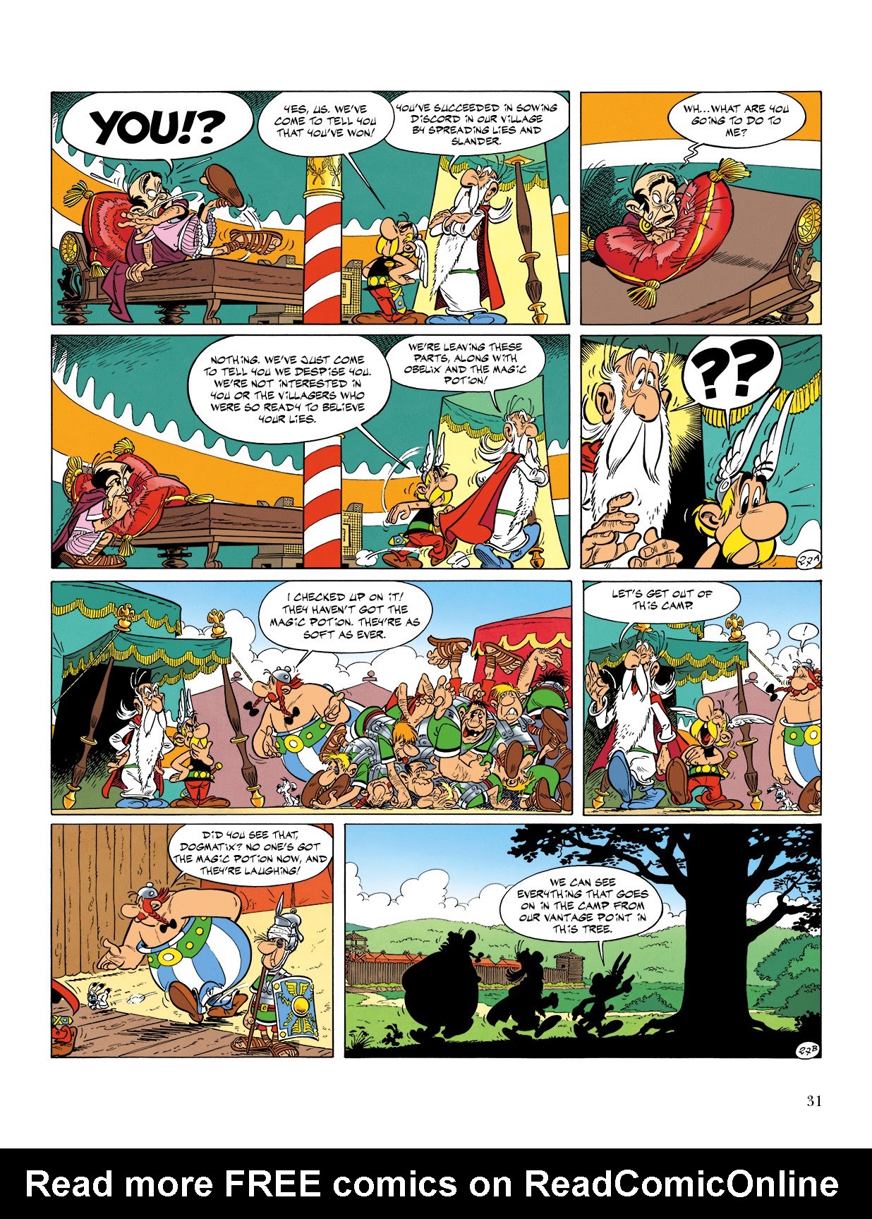 Read online Asterix comic -  Issue #15 - 32