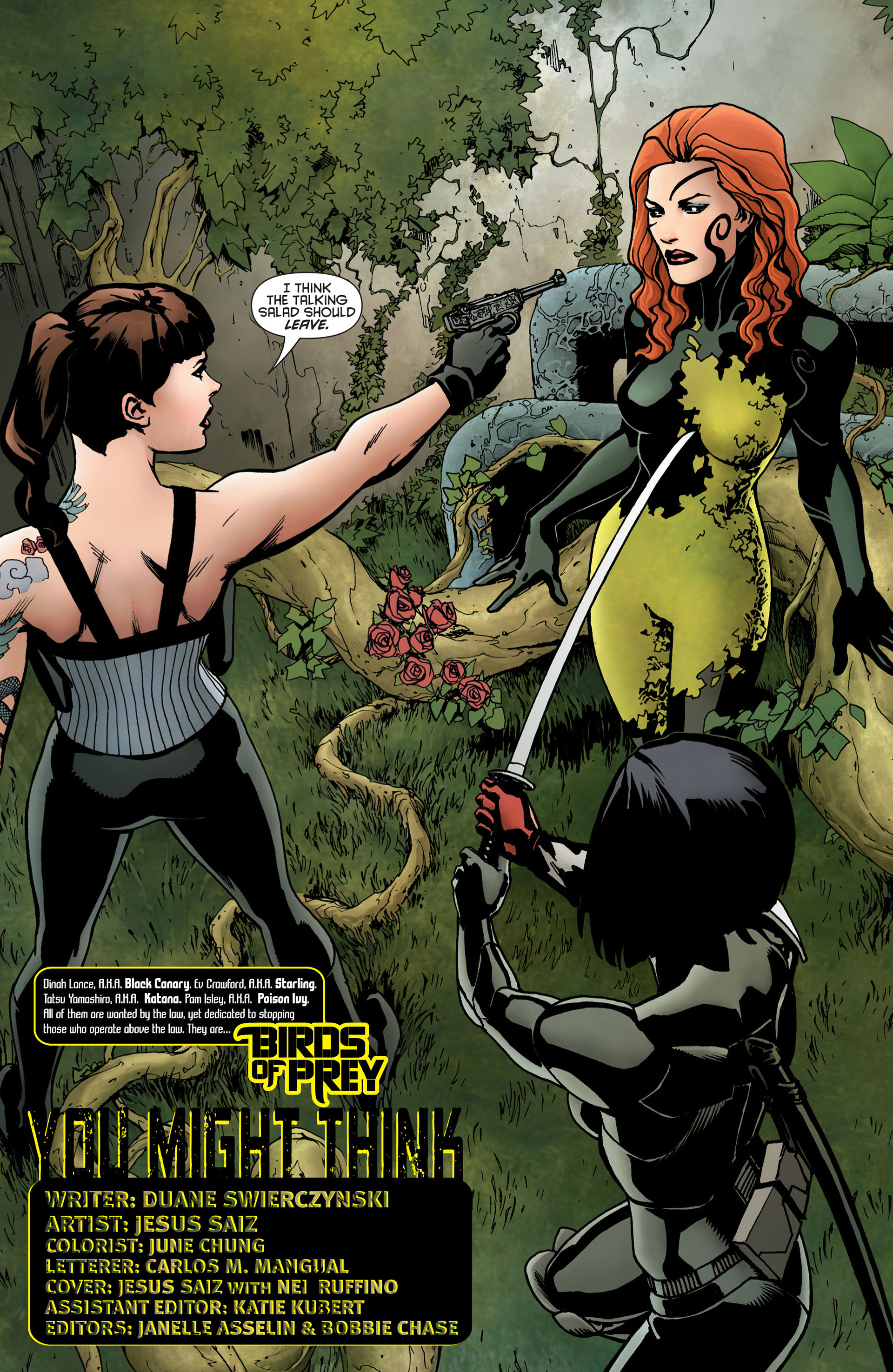 Read online Birds of Prey (2011) comic -  Issue #3 - 4