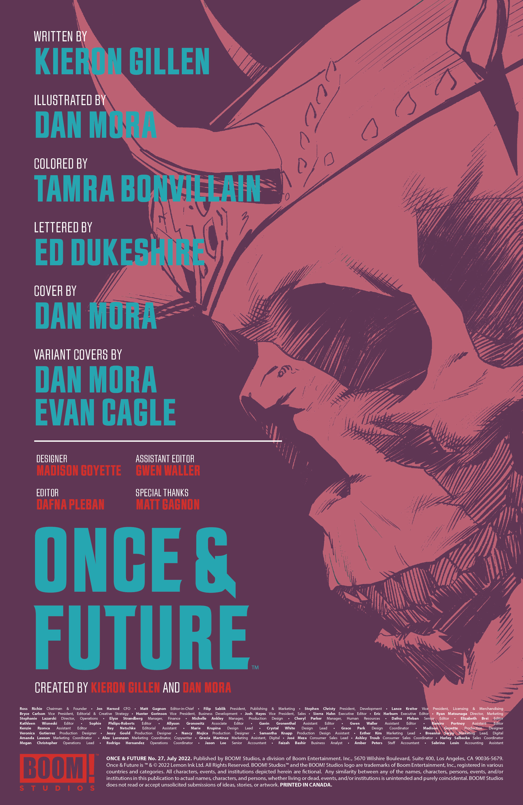 Read online Once & Future comic -  Issue #27 - 2